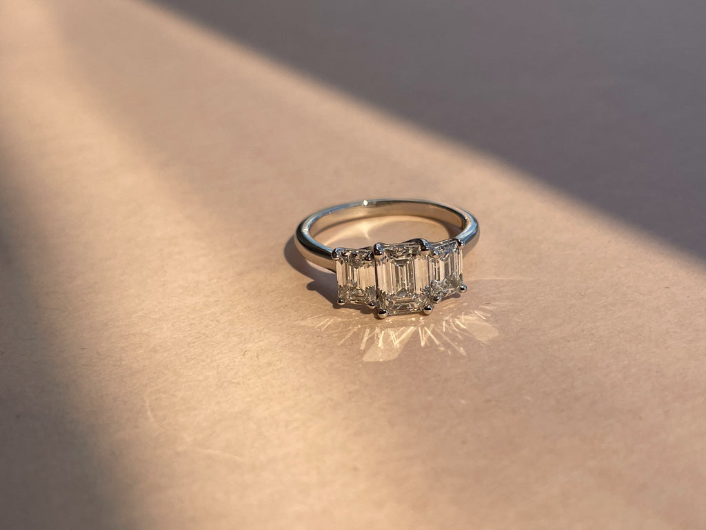 Why we love Emerald Cut Diamond Engagement Rings NZ