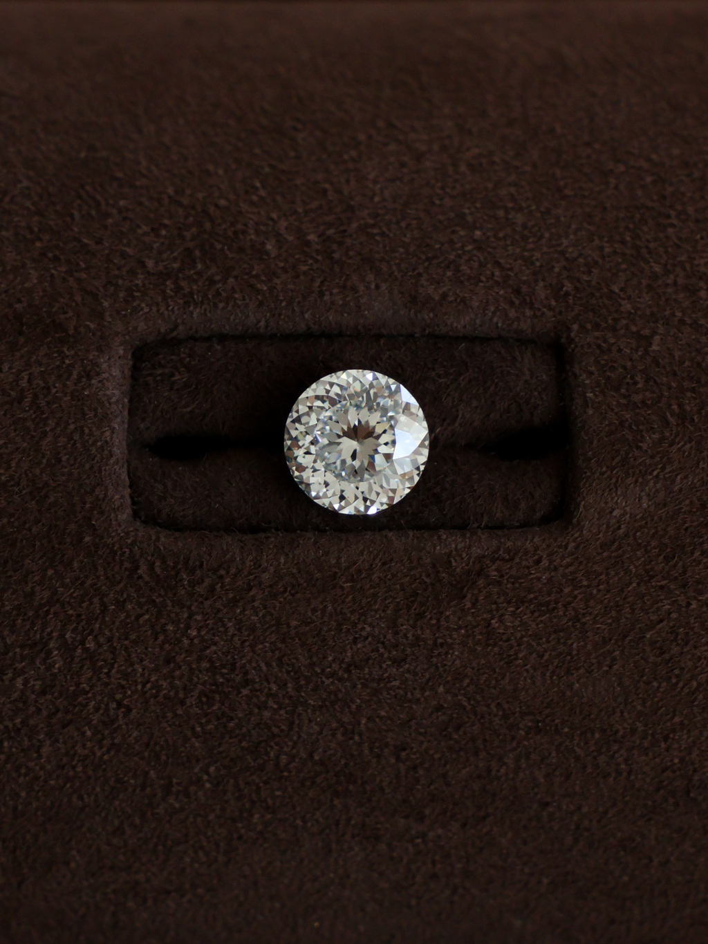 A portuguese cut diamond, has 3x the number of facets of a classic round brilliant.