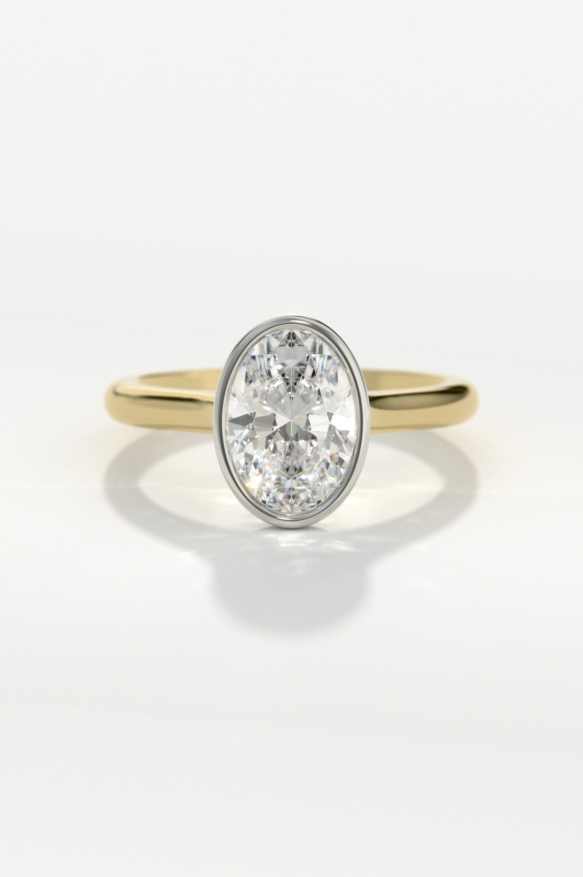 Studio - Oval Yellow Two-Tone