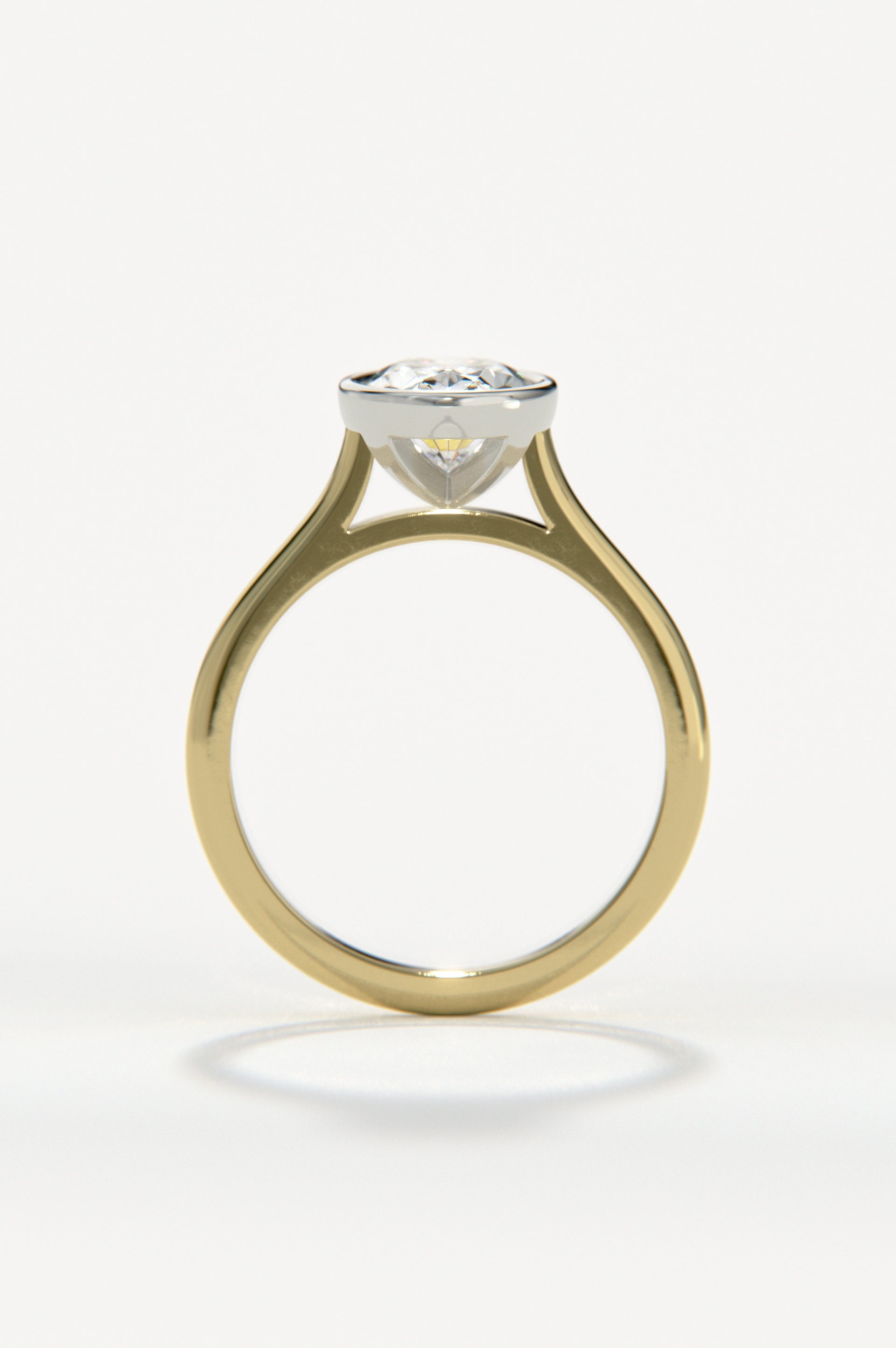 Studio - Oval Yellow Two-Tone