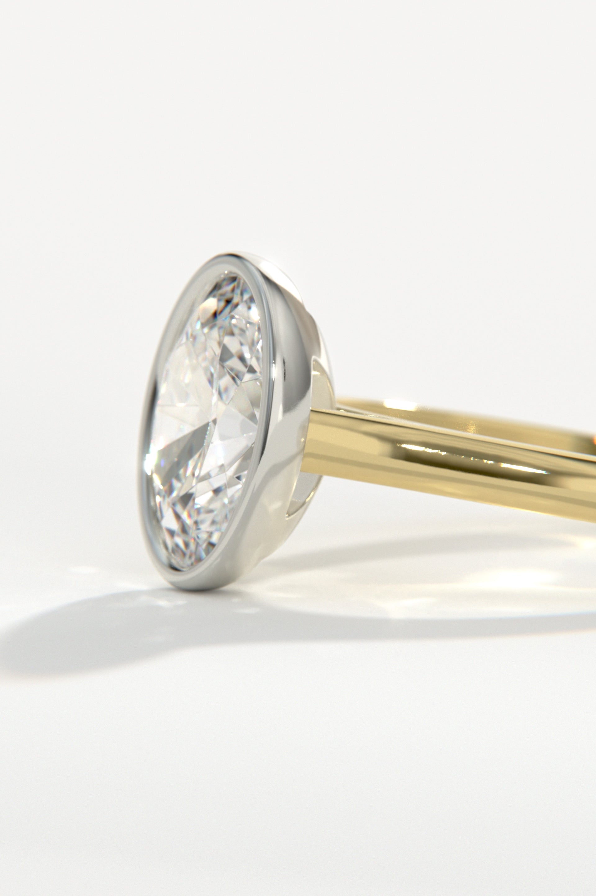 Studio - Oval Yellow Two-Tone