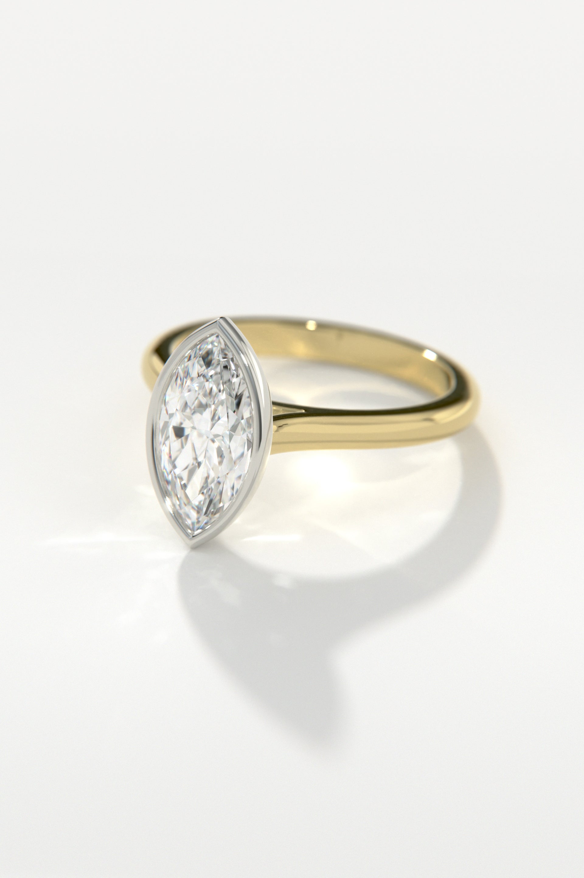 Studio - Marquise Yellow Two-Tone
