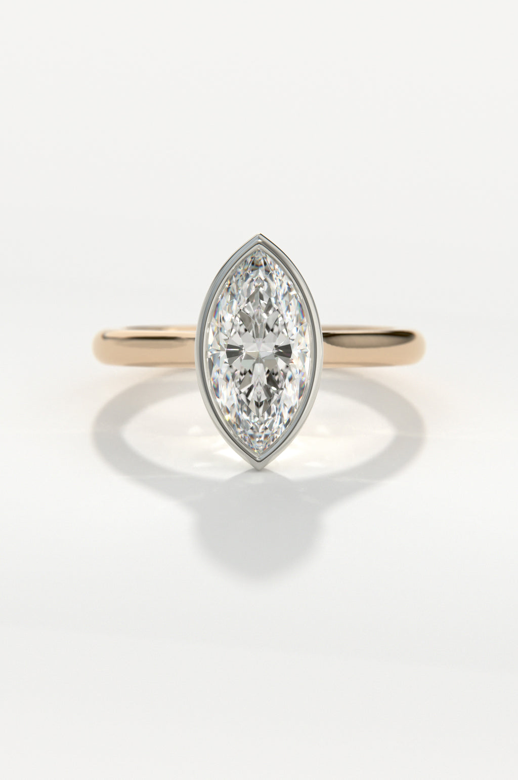 Studio - Marquise Rose Two-Tone