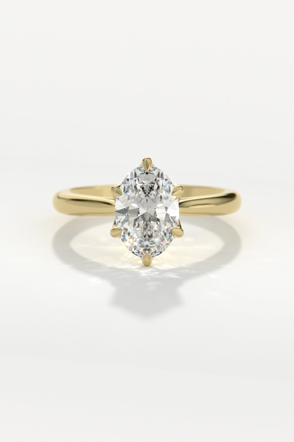 Tulip - Oval Yellow