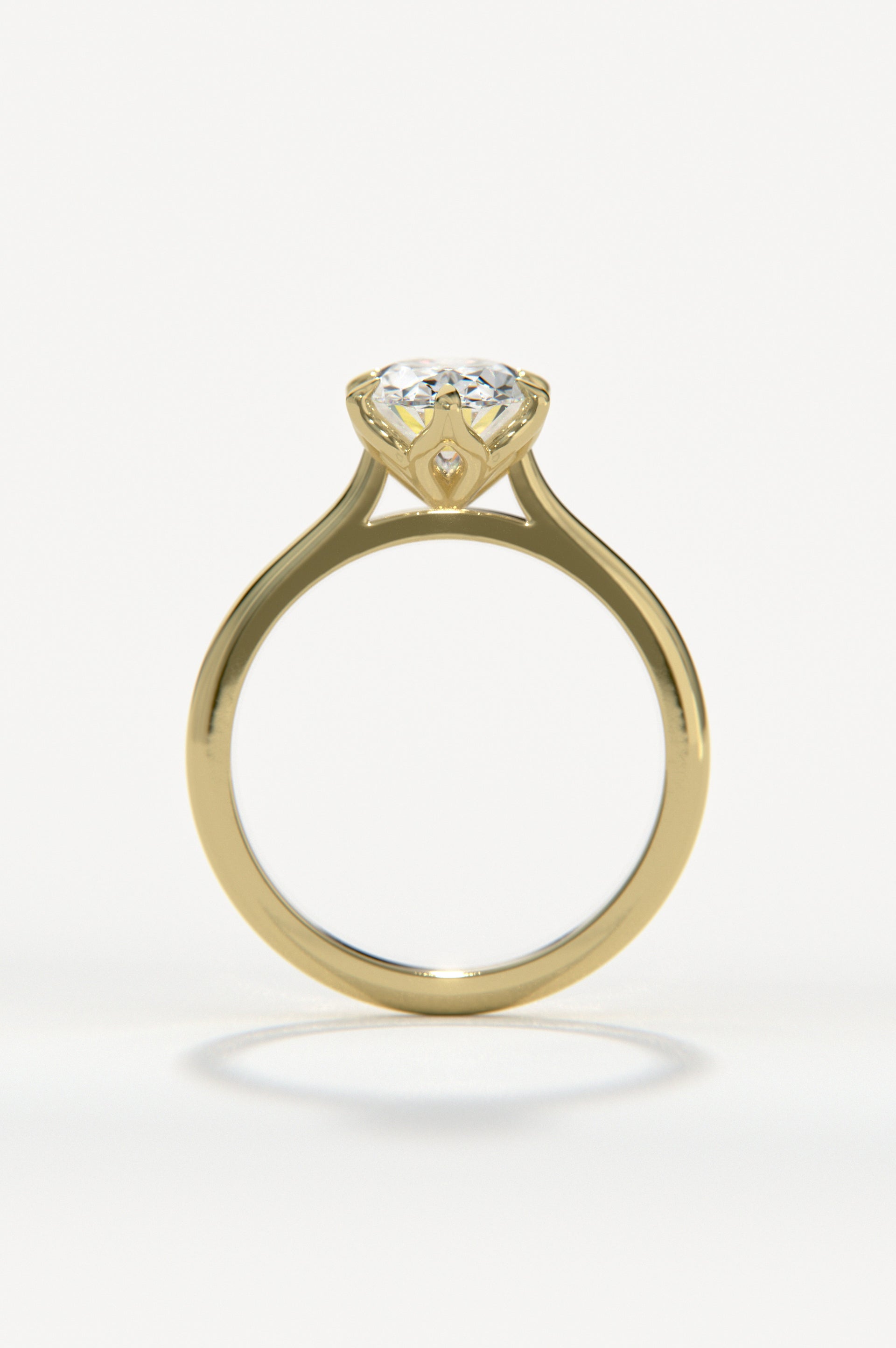 Tulip - Oval Yellow