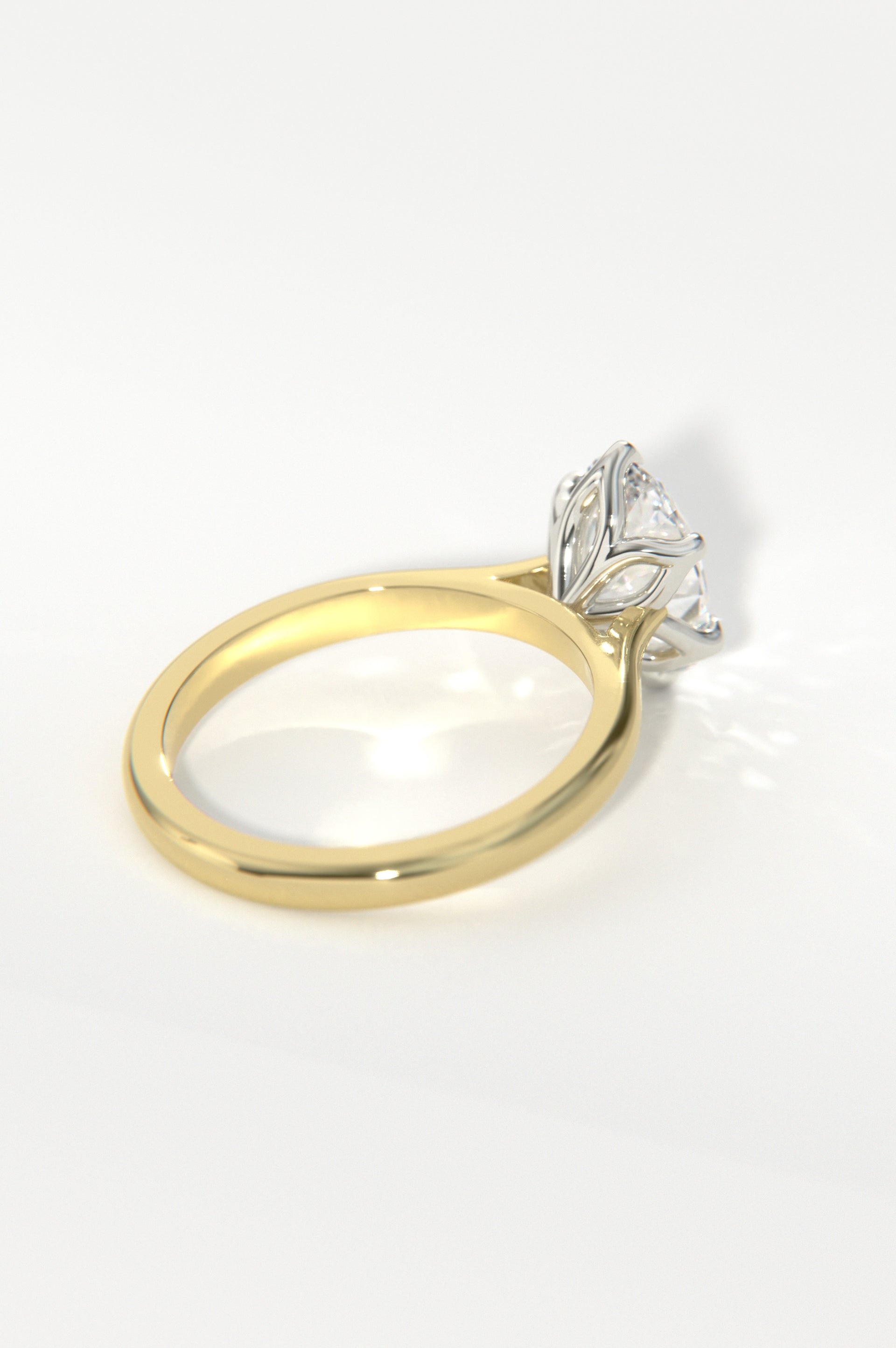 Tulip - Oval Yellow Two-Tone