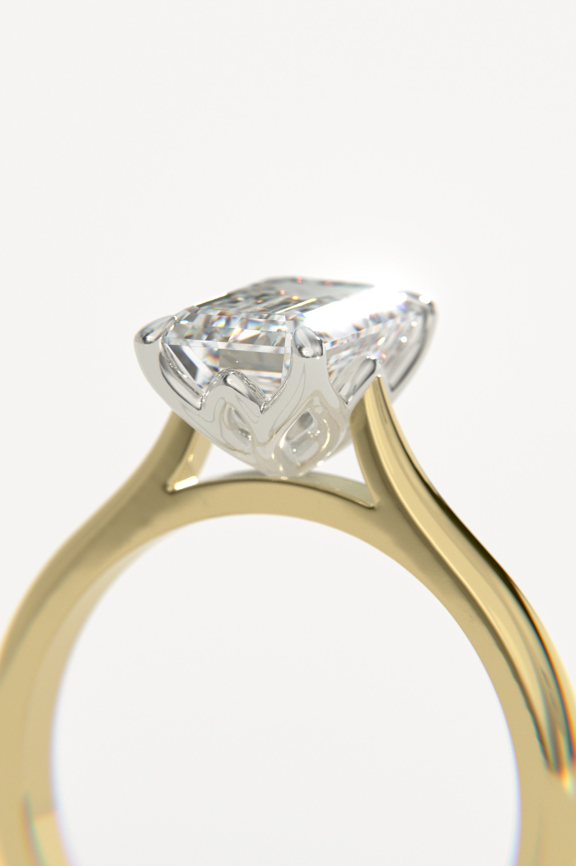 Lily - Emerald Yellow Two-Tone