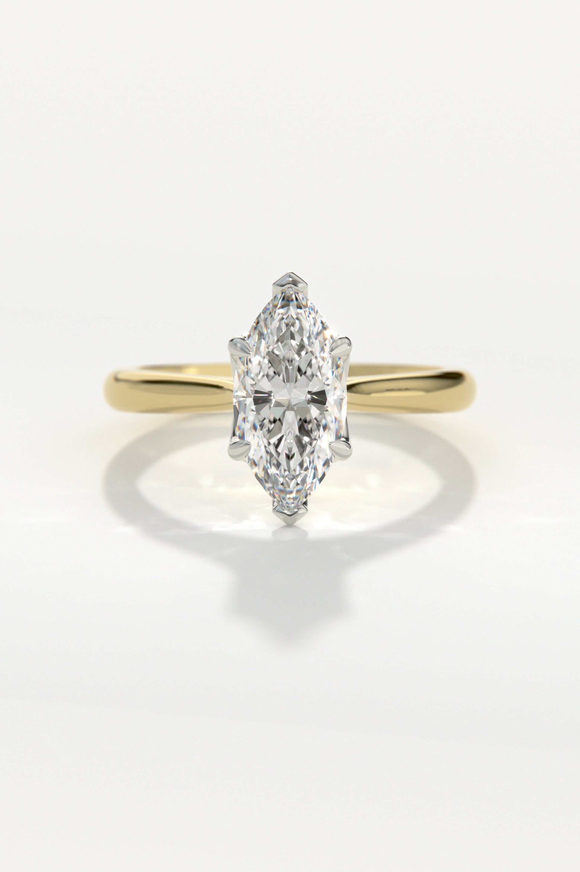 Tulip - Marquise Yellow Two-Tone