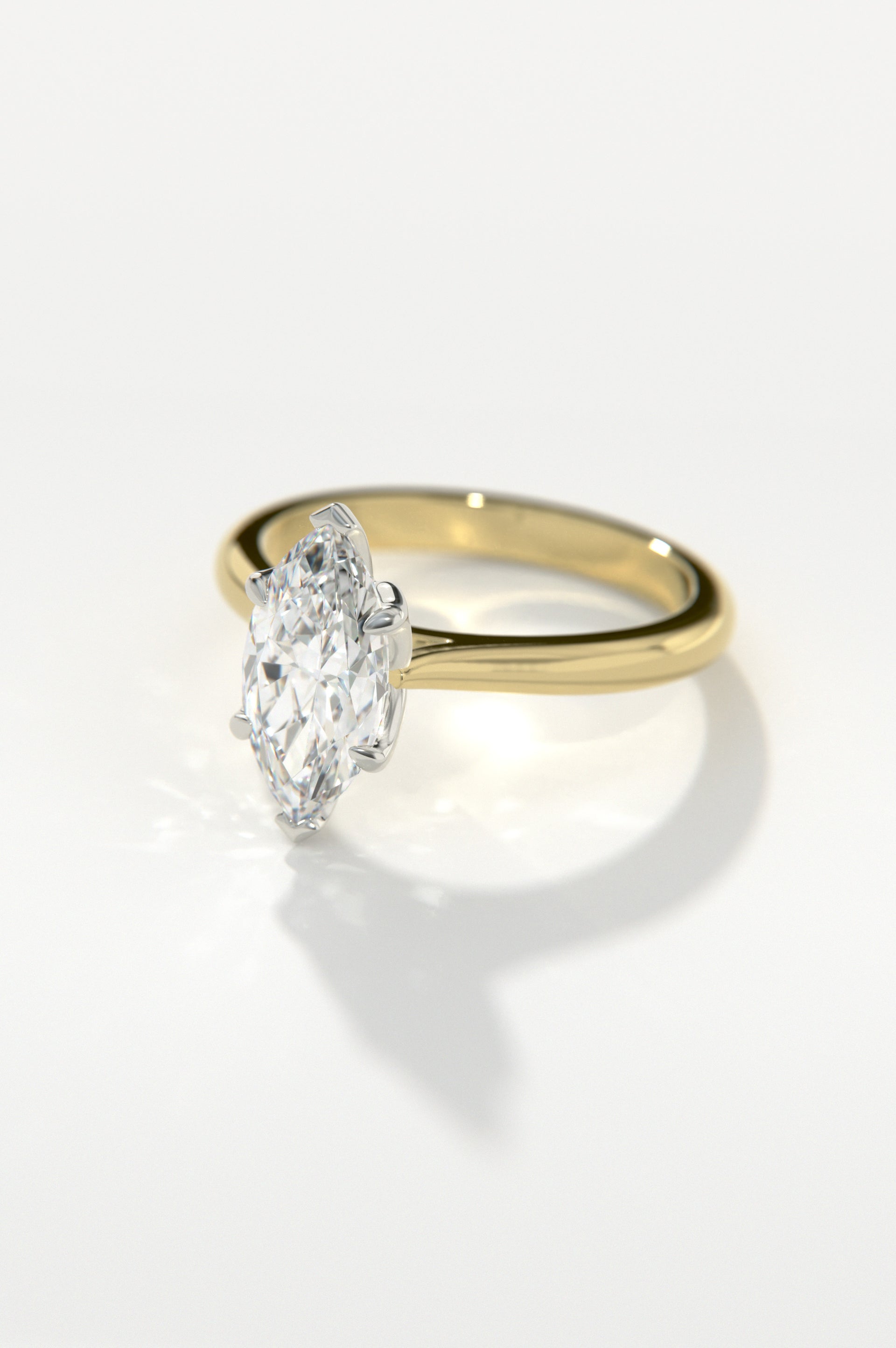 Tulip - Marquise Yellow Two-Tone
