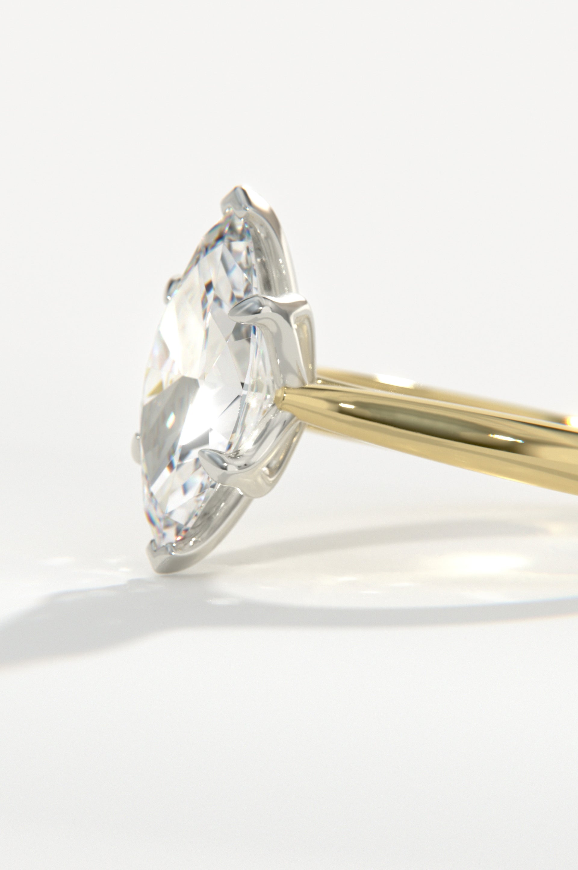 Tulip - Marquise Yellow Two-Tone