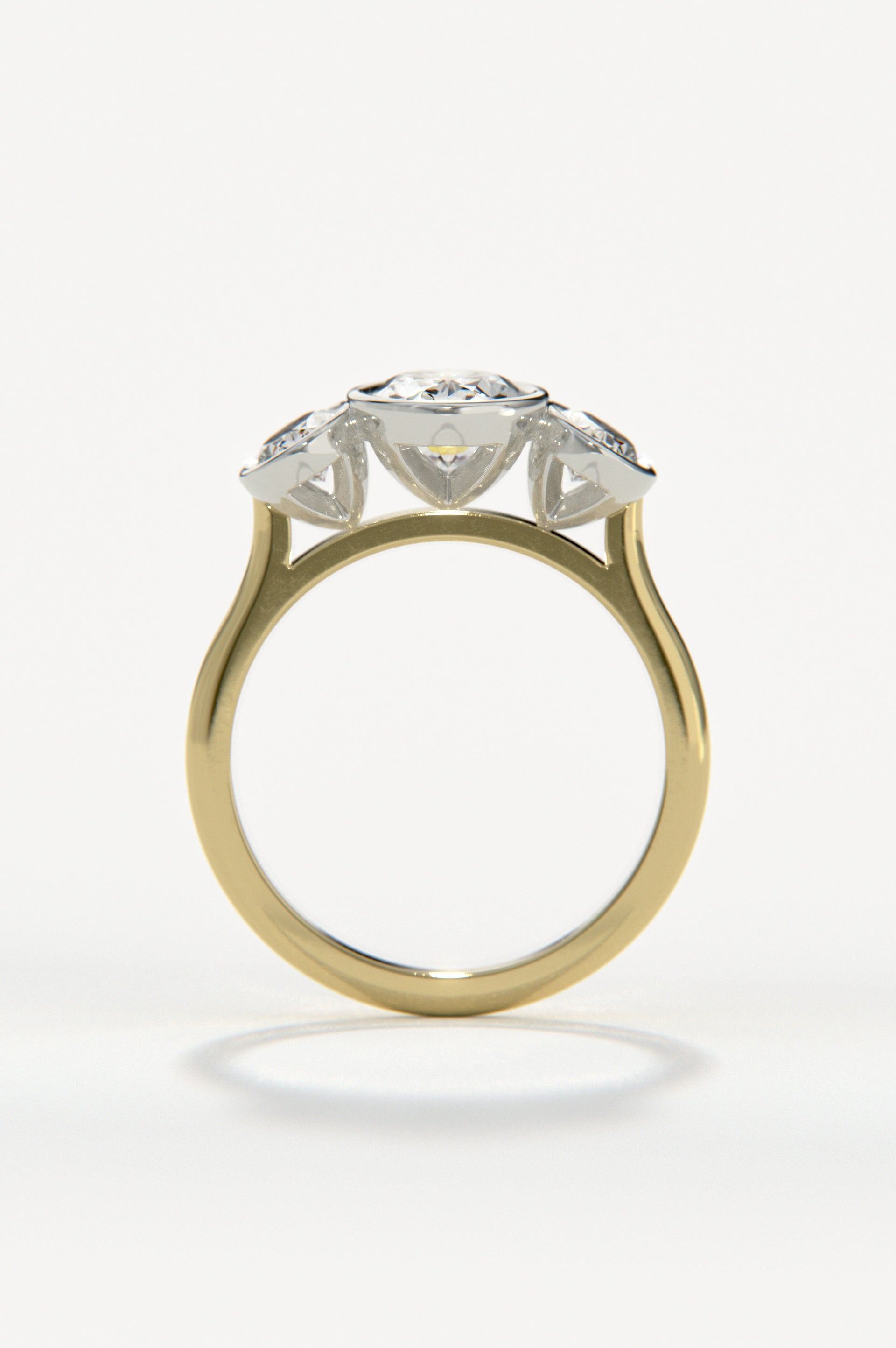 Ellipses Yellow Two-Tone