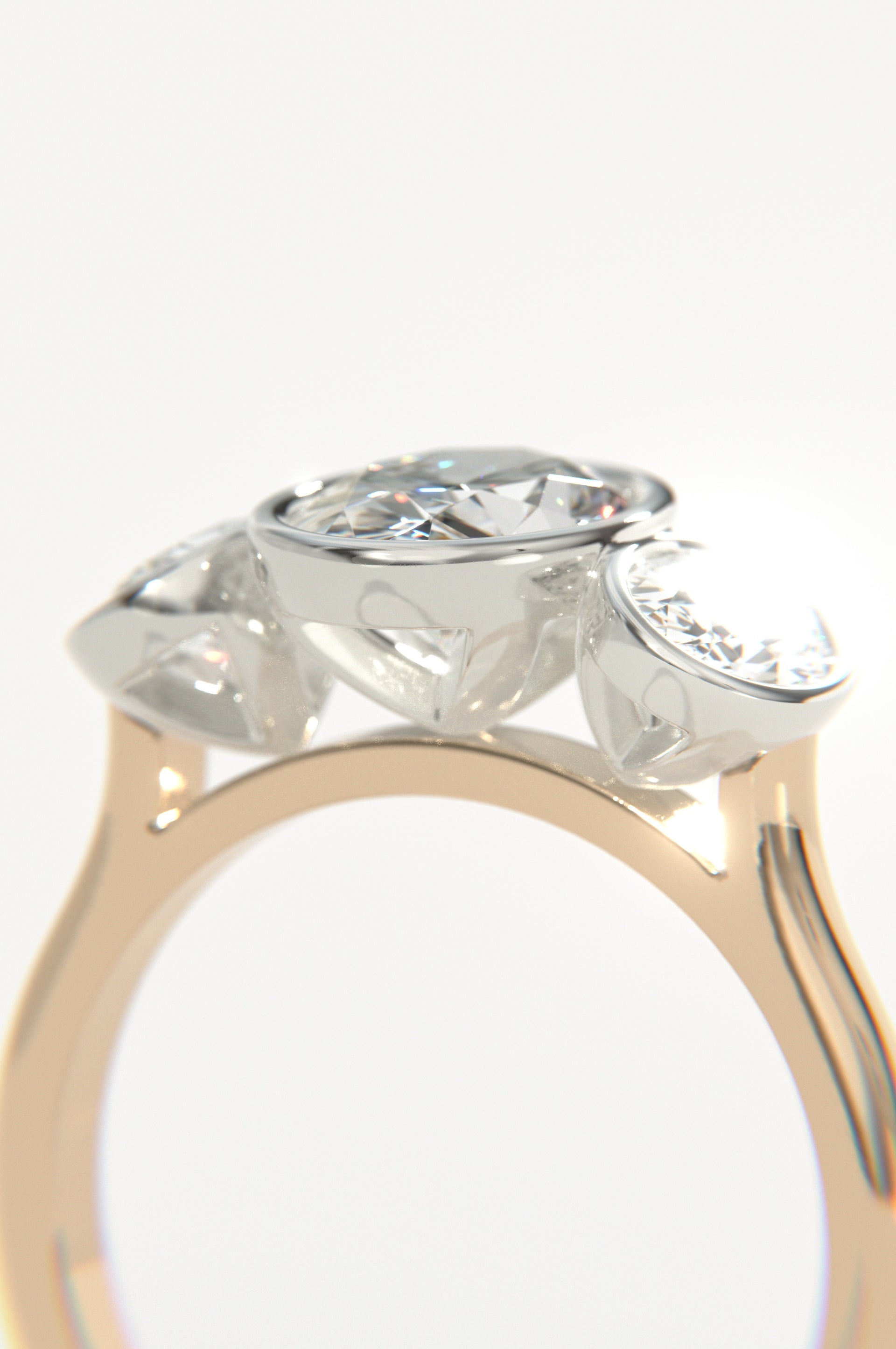 Ellipses Rose Two-Tone