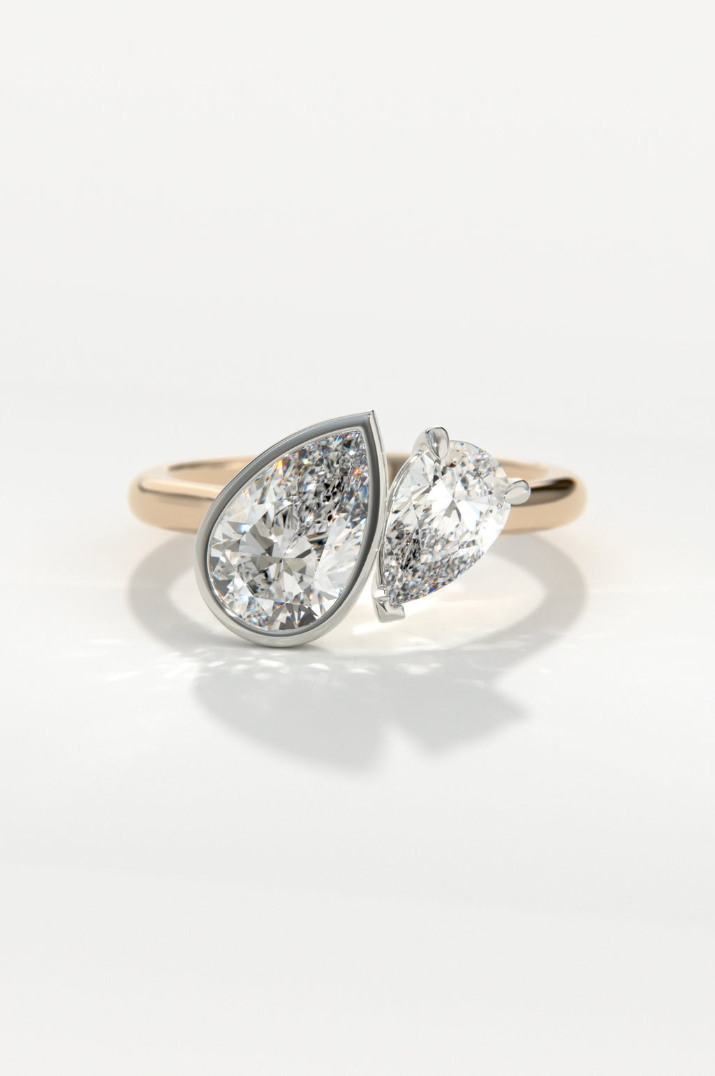 Cascade Rose Two-Tone
