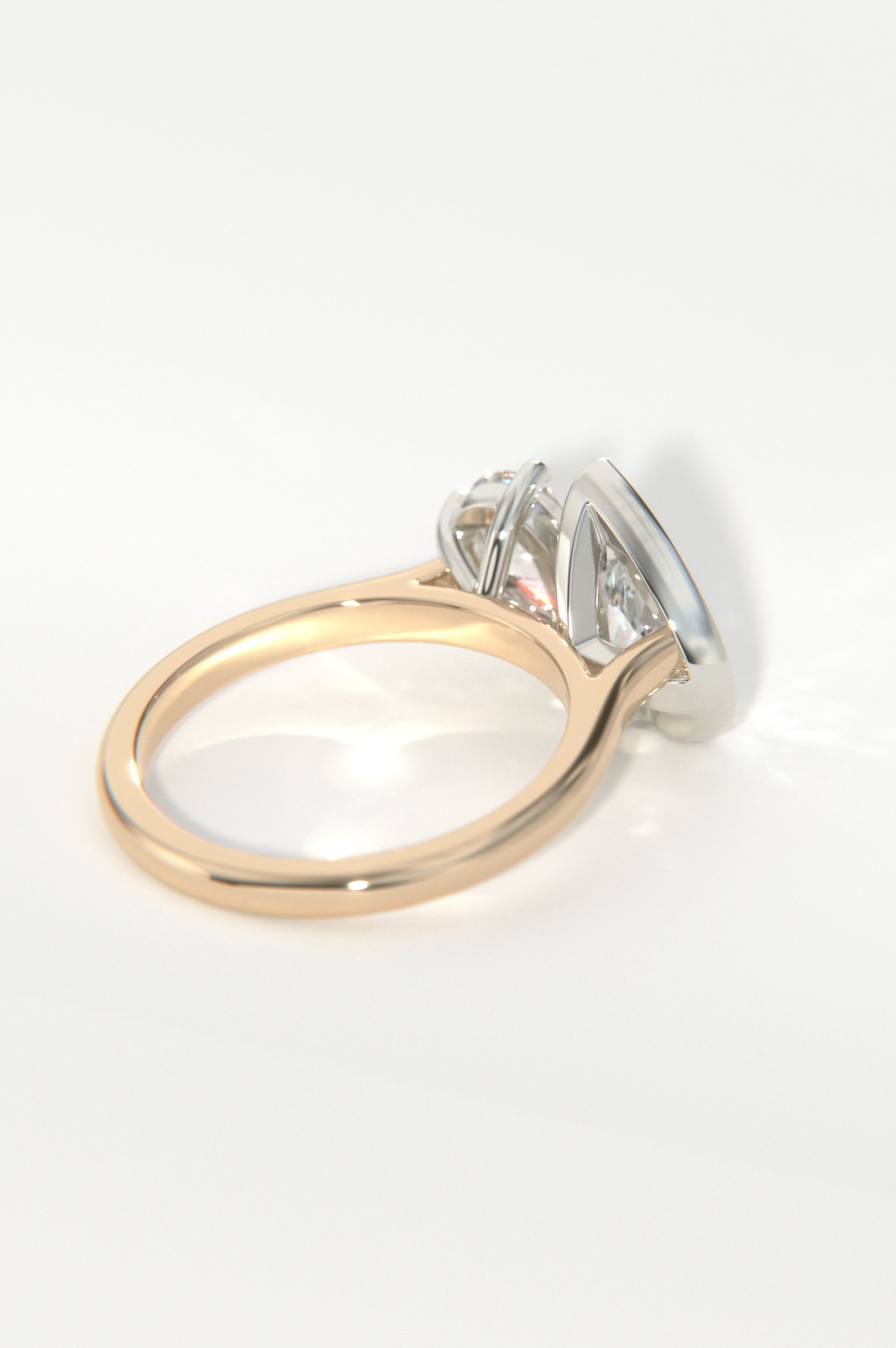 Cascade Rose Two-Tone
