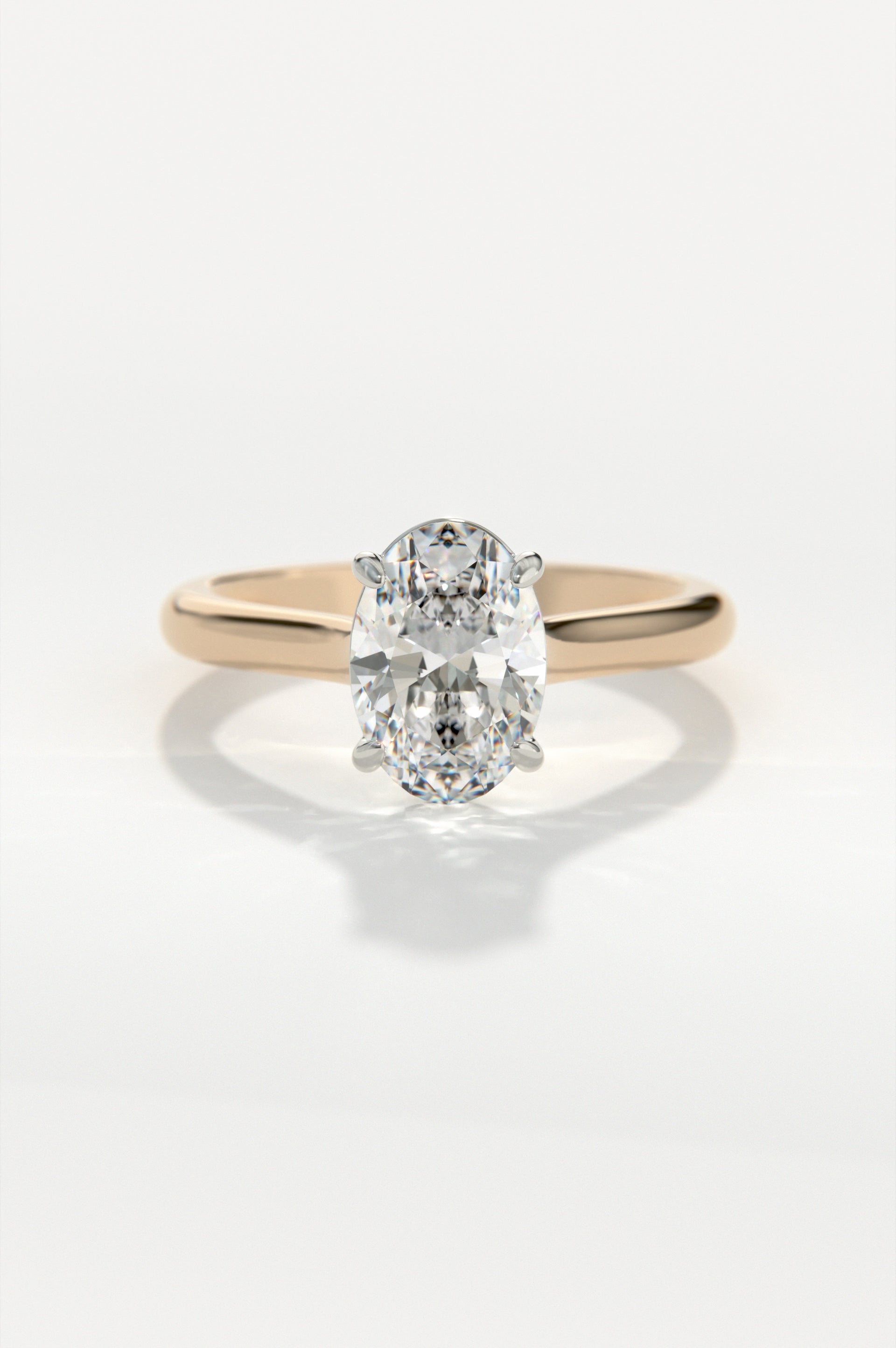 Trellis - Oval Rose Two-Tone