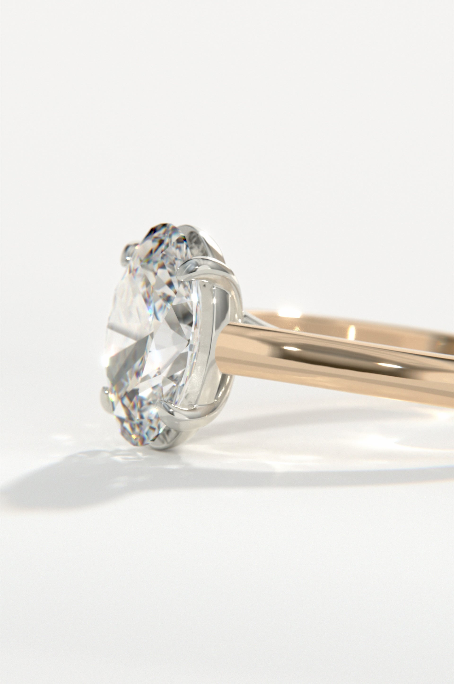 Trellis - Oval Rose Two-Tone