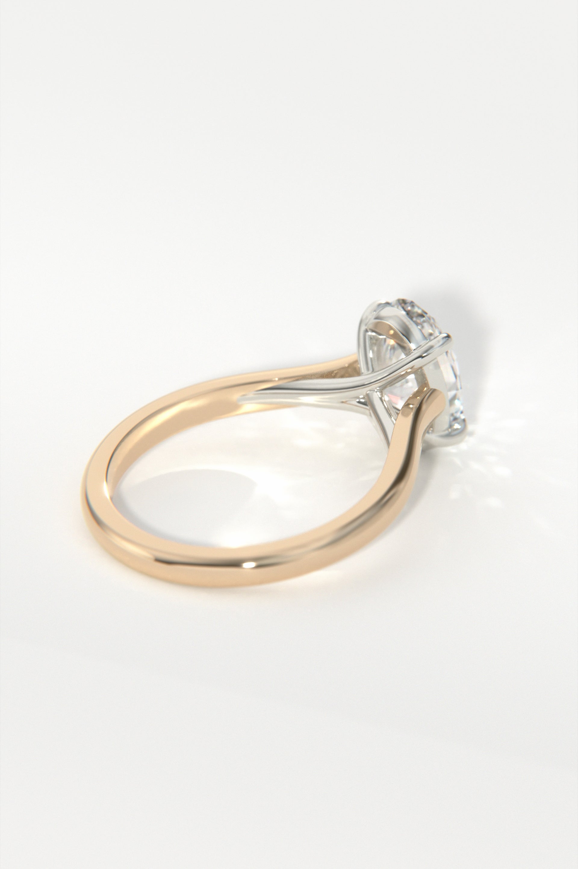 Trellis - Oval Rose Two-Tone