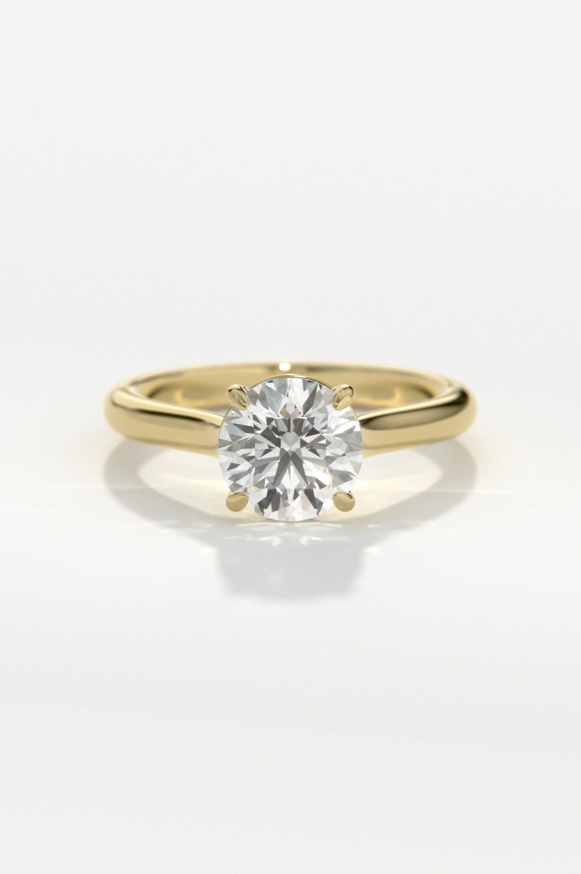 Trellis - Round Yellow