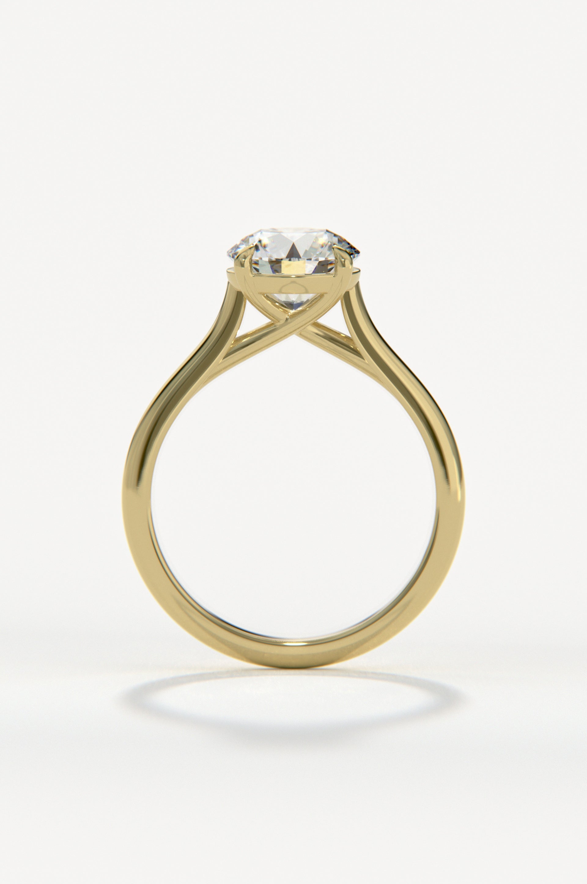 Trellis - Round Yellow