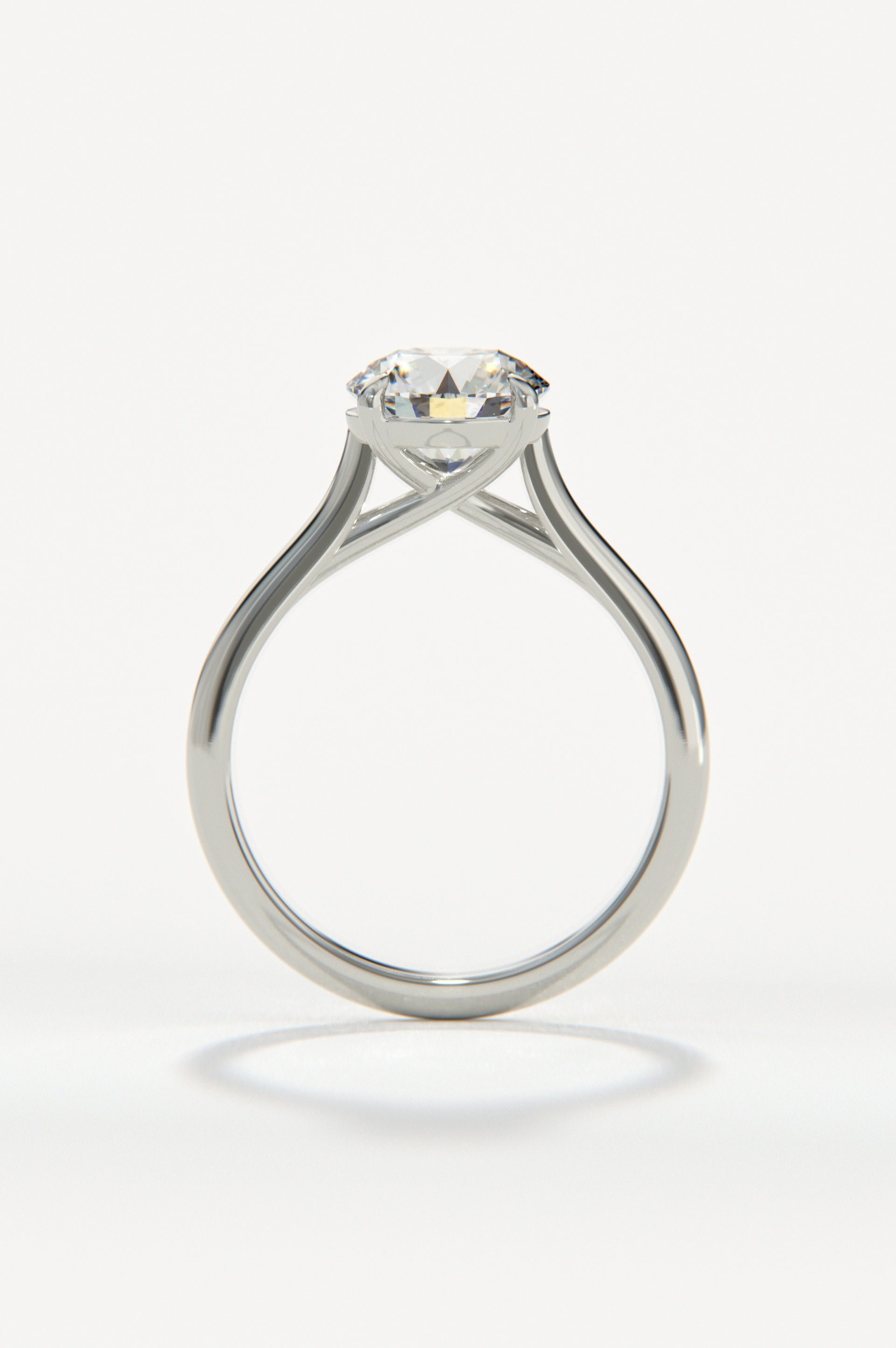 Trellis - Round White