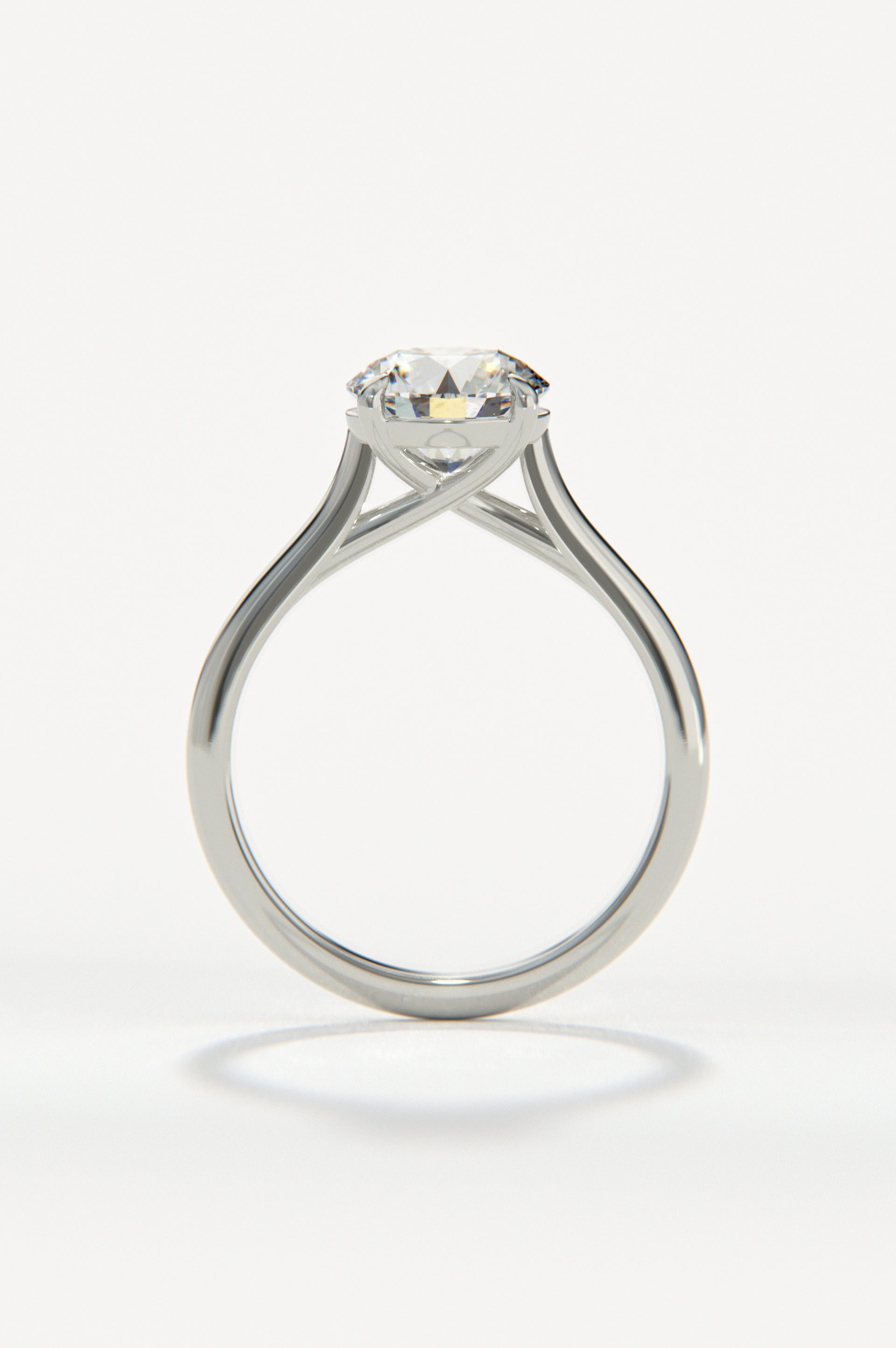 Trellis - Round Yellow Two-Tone