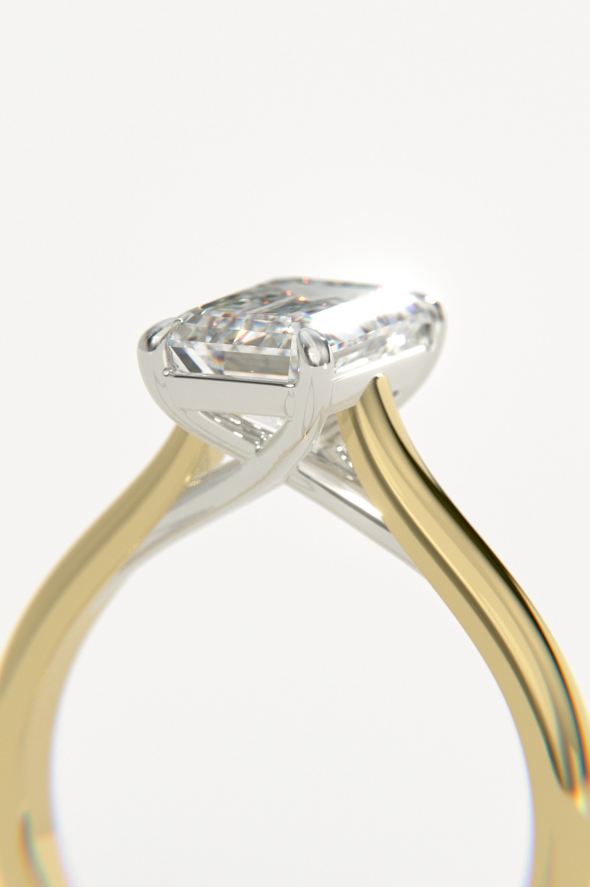 Trellis - Emerald Yellow Two-Tone