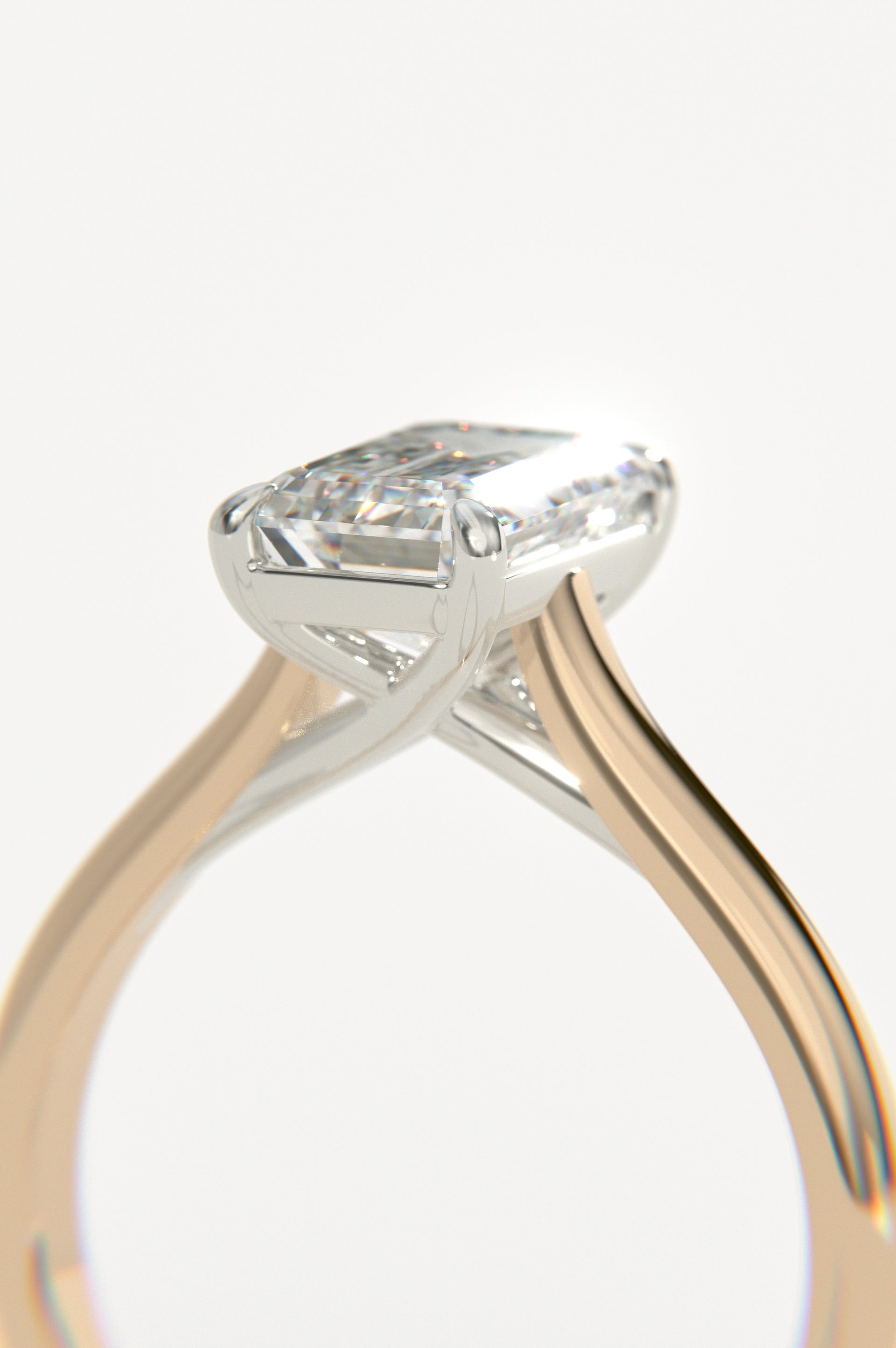 Trellis - Emerald Rose Two-Tone