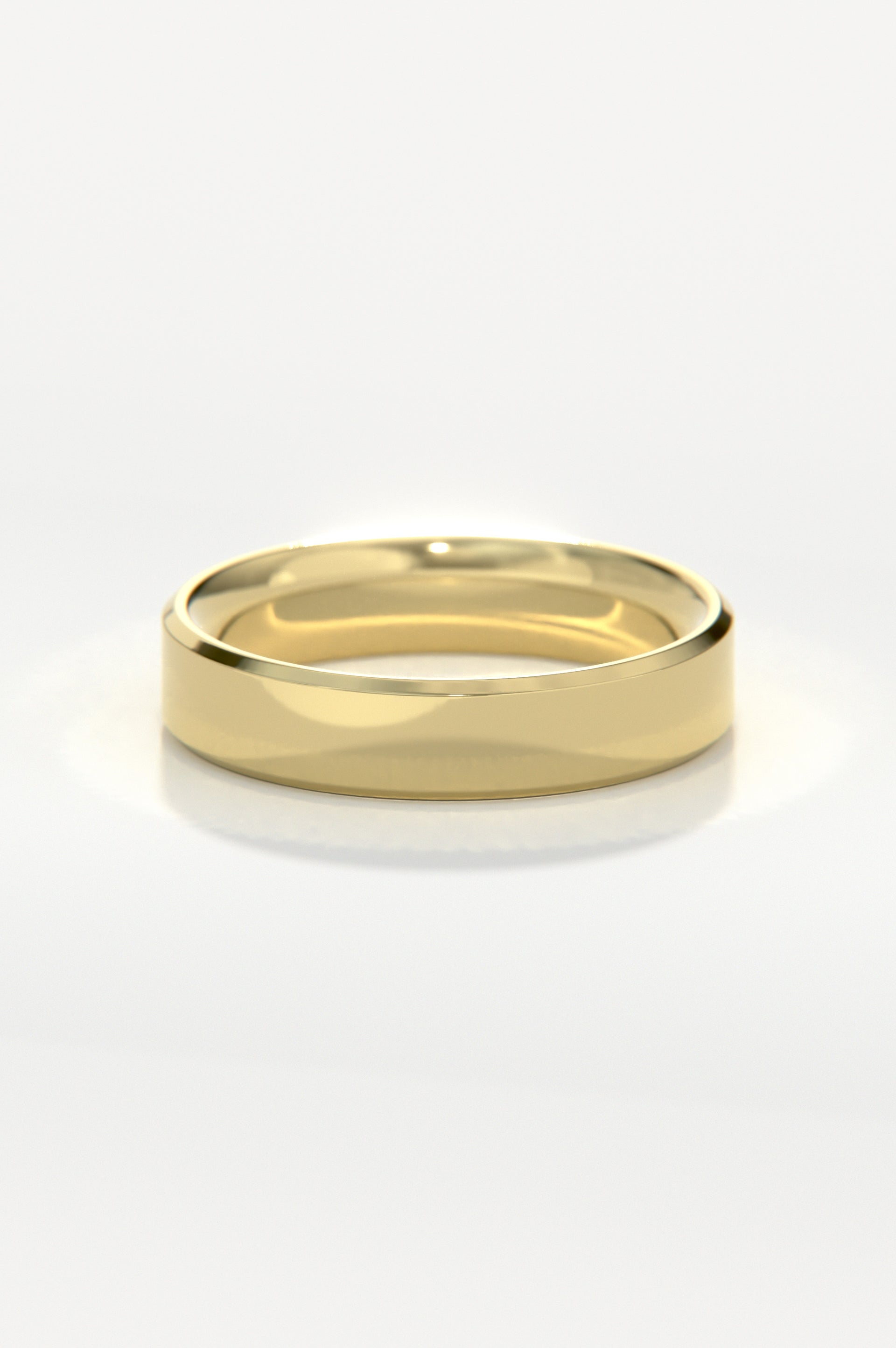 Narrow Collar - Polished Yellow