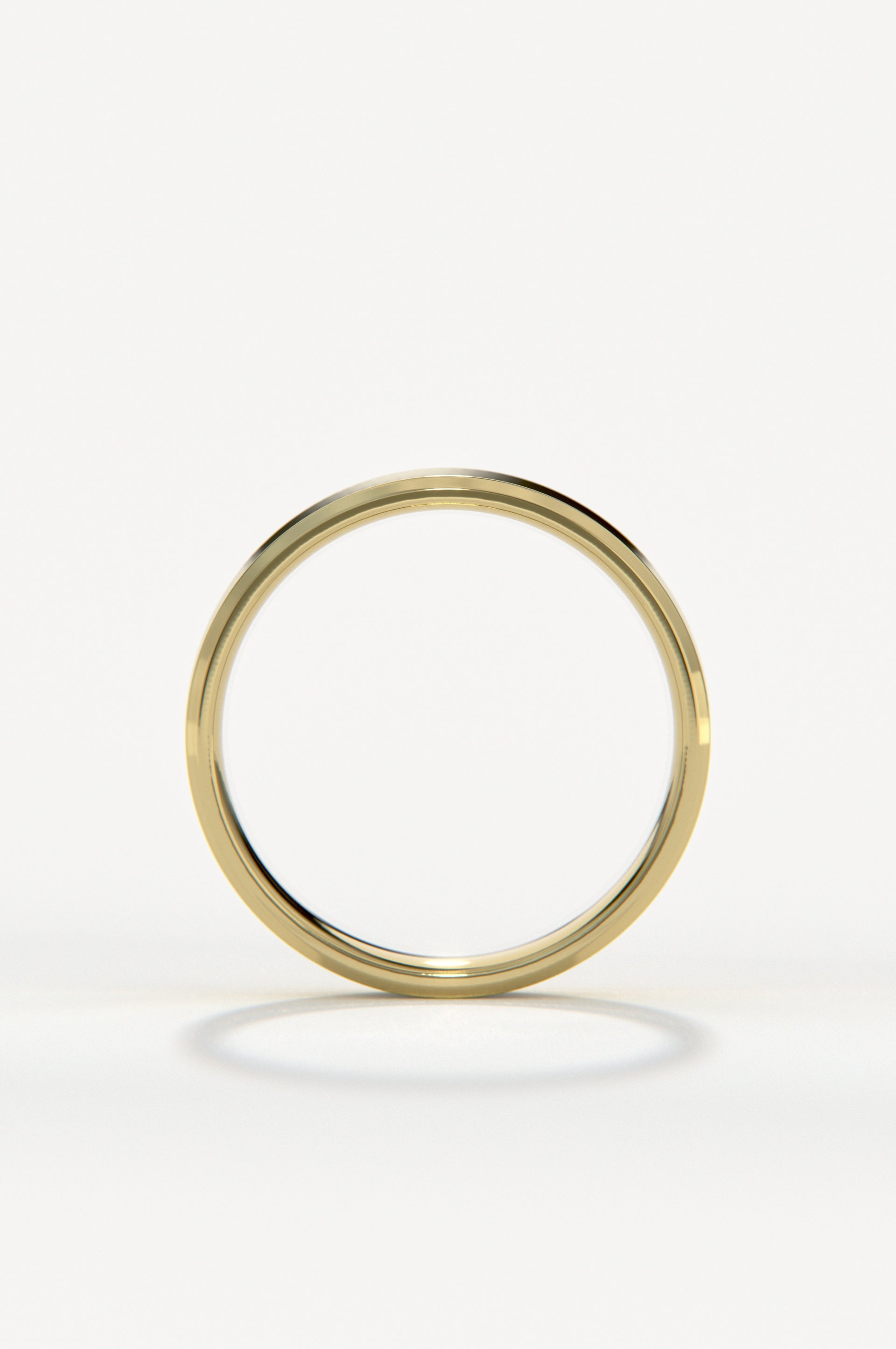 Narrow Collar - Polished Yellow