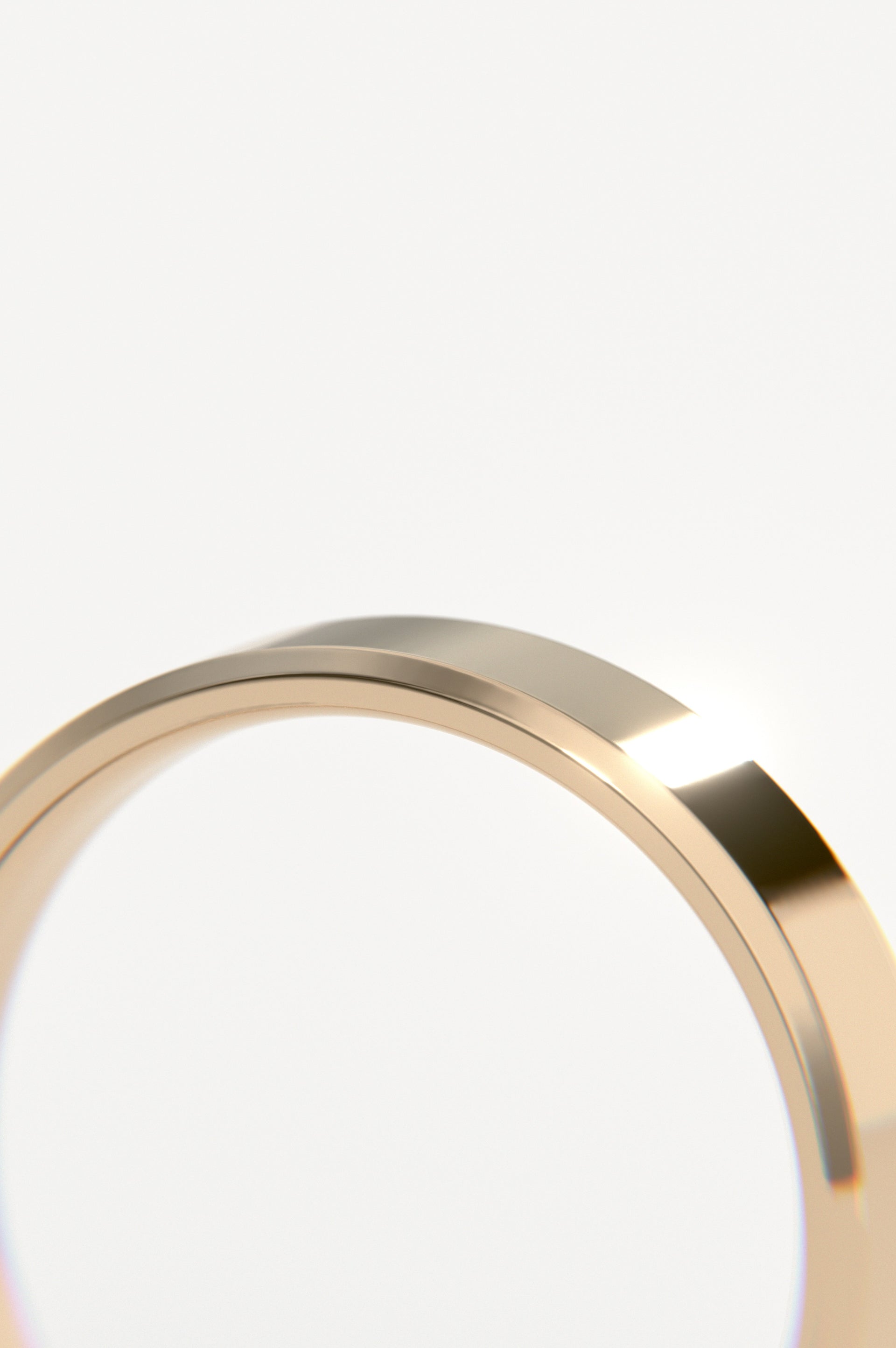 Narrow Collar - Polished Rose