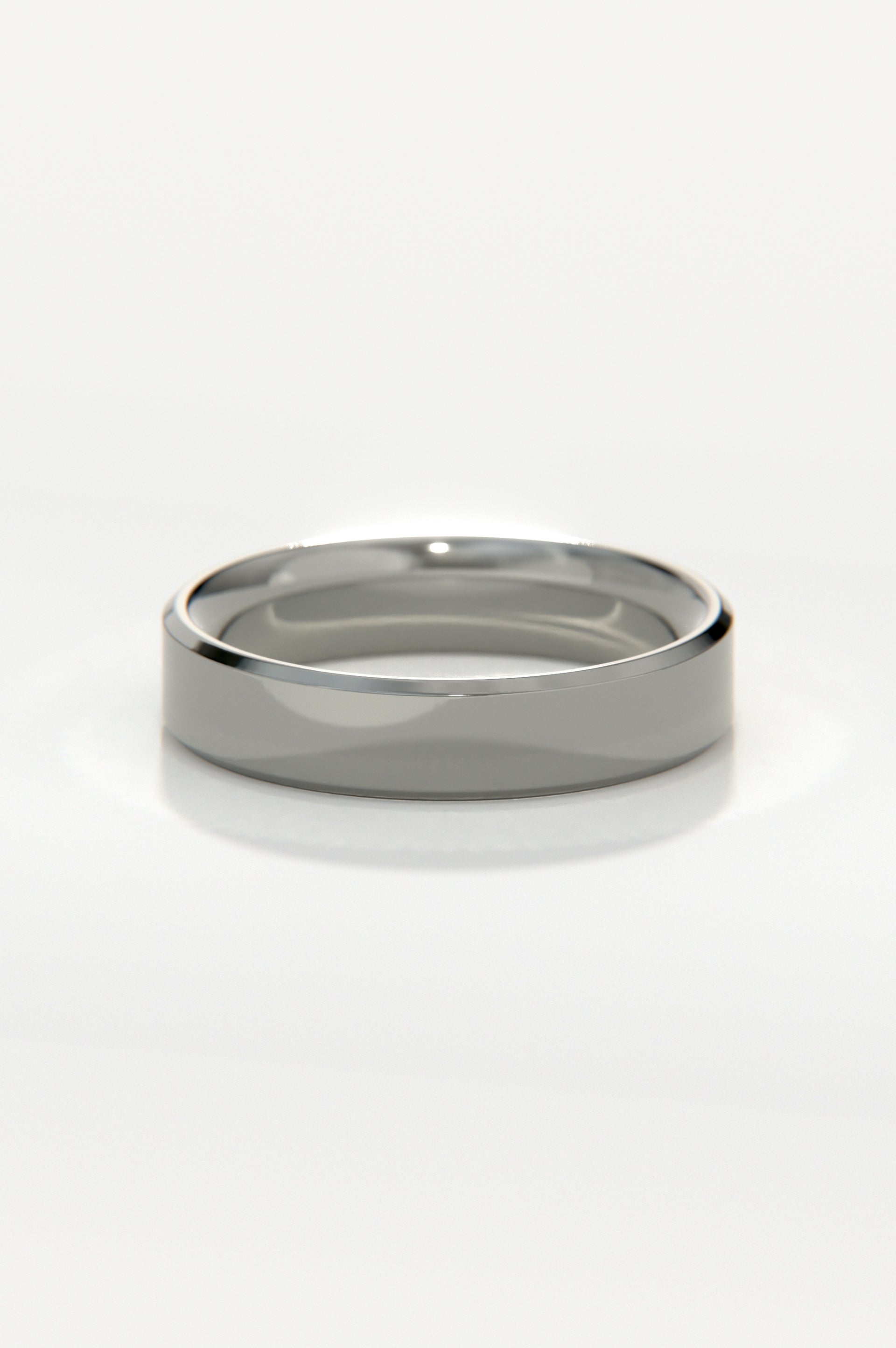 Narrow Collar - Polished Grey