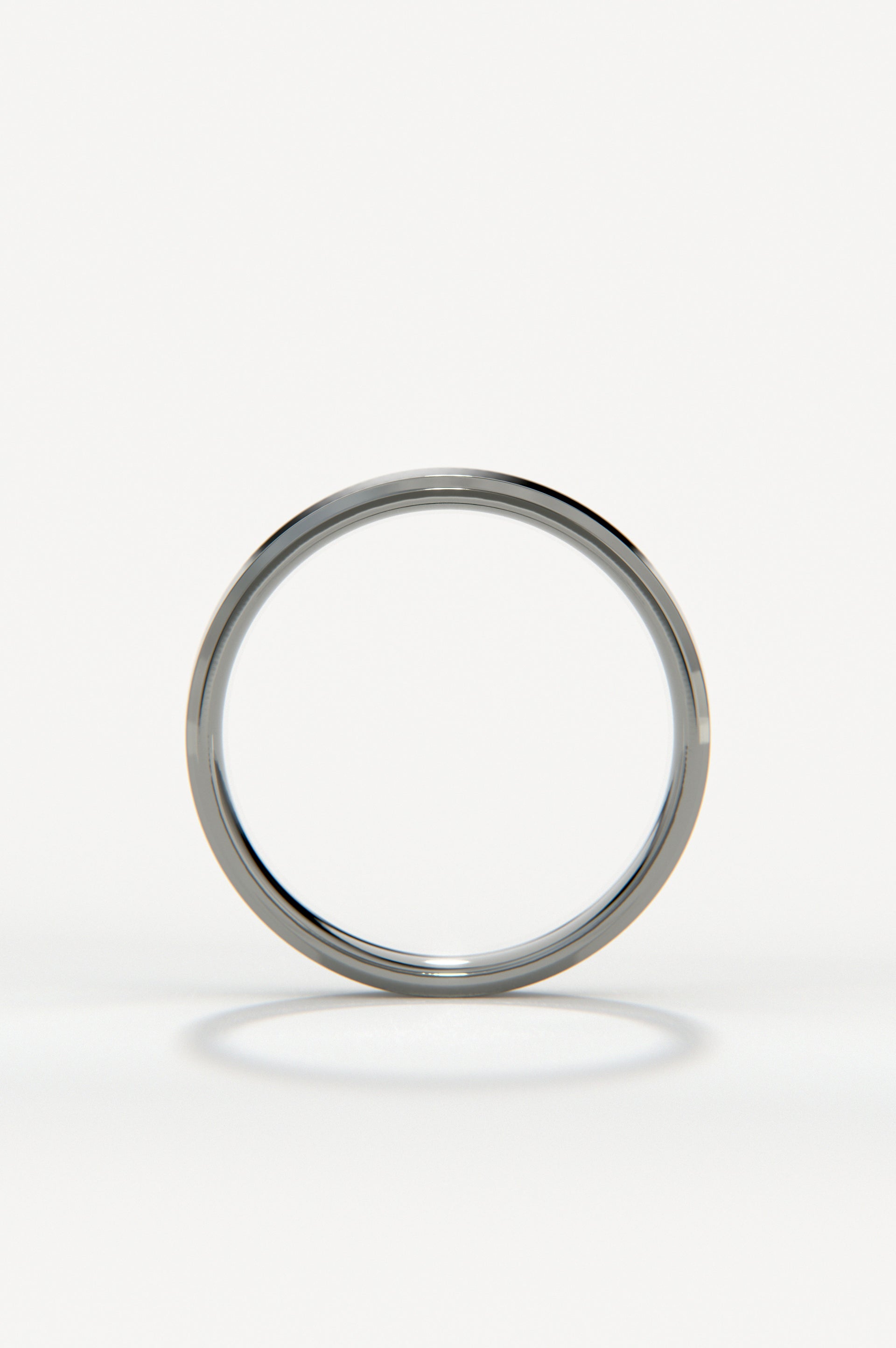 Narrow Collar - Polished Grey