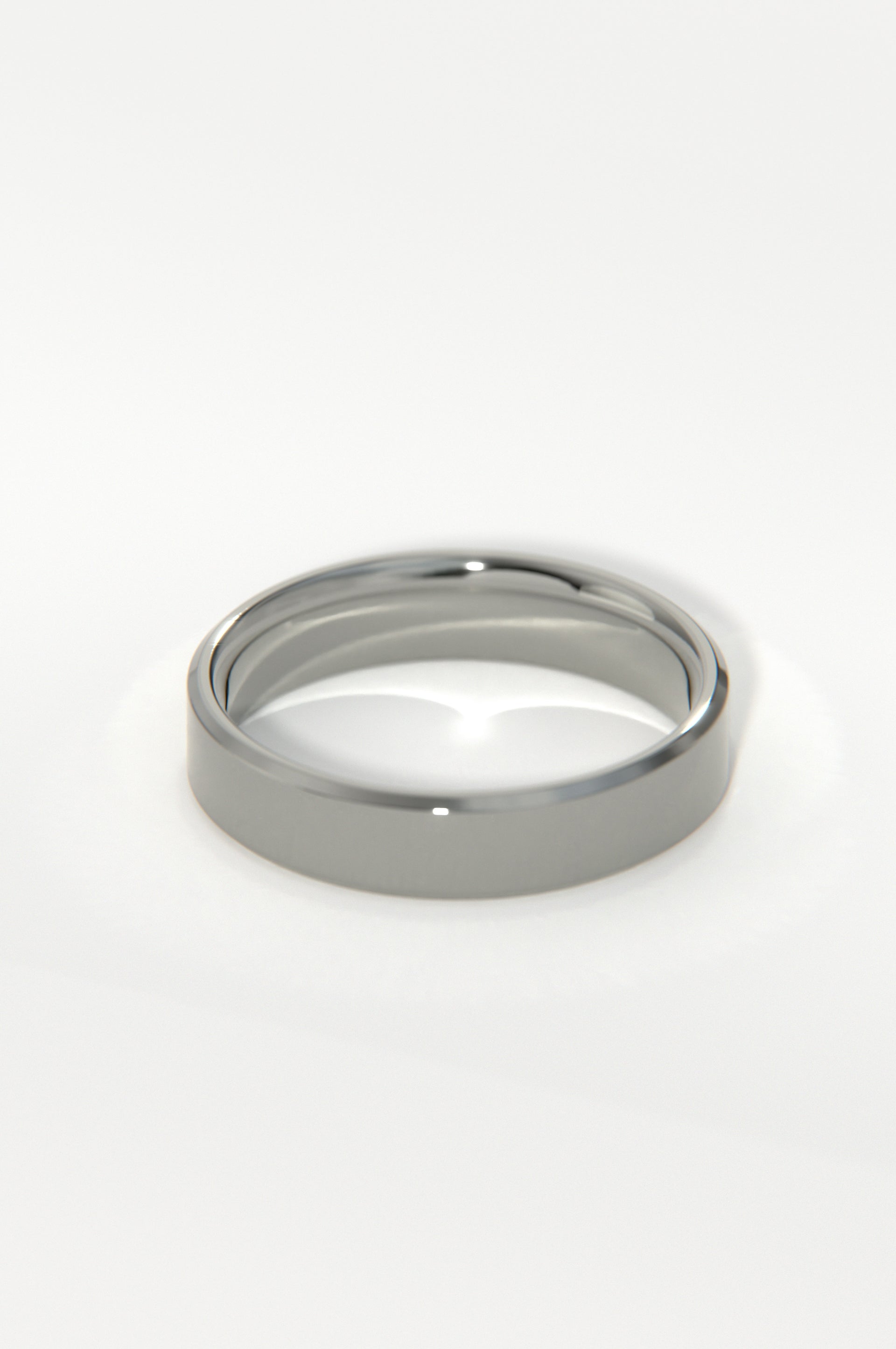 Narrow Collar - Polished Grey