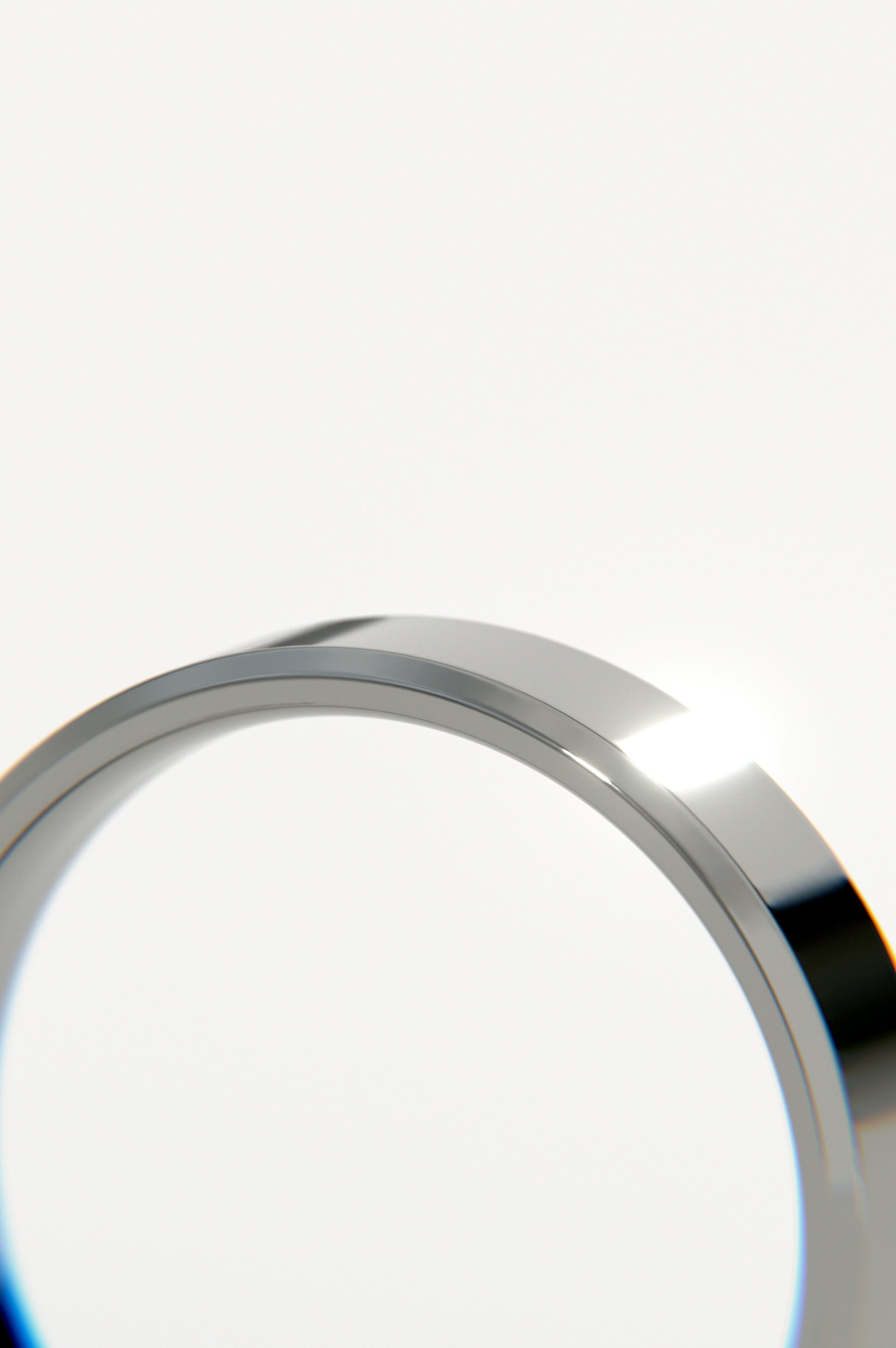 Narrow Collar - Polished Grey
