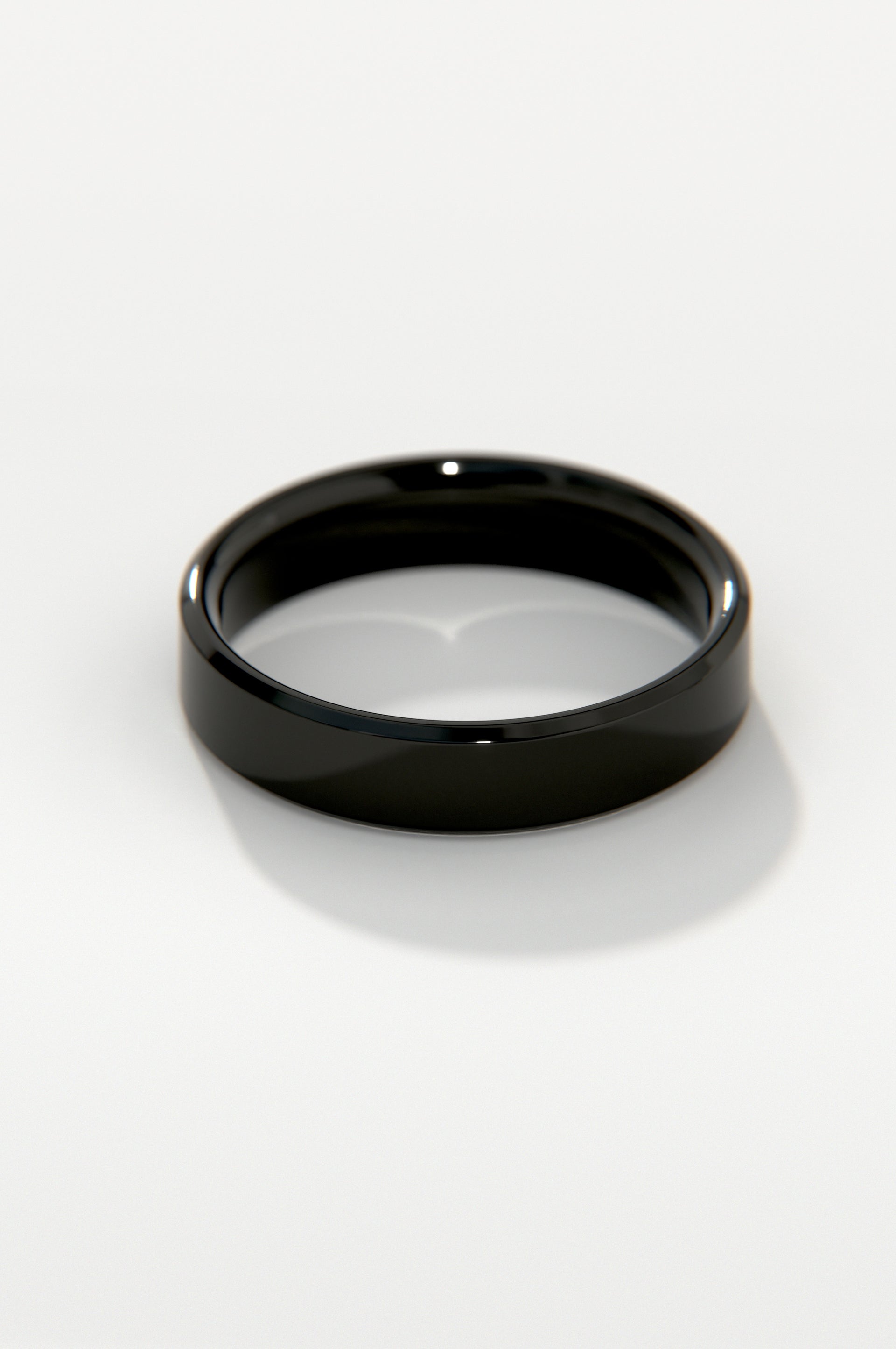Narrow Collar - Polished Black