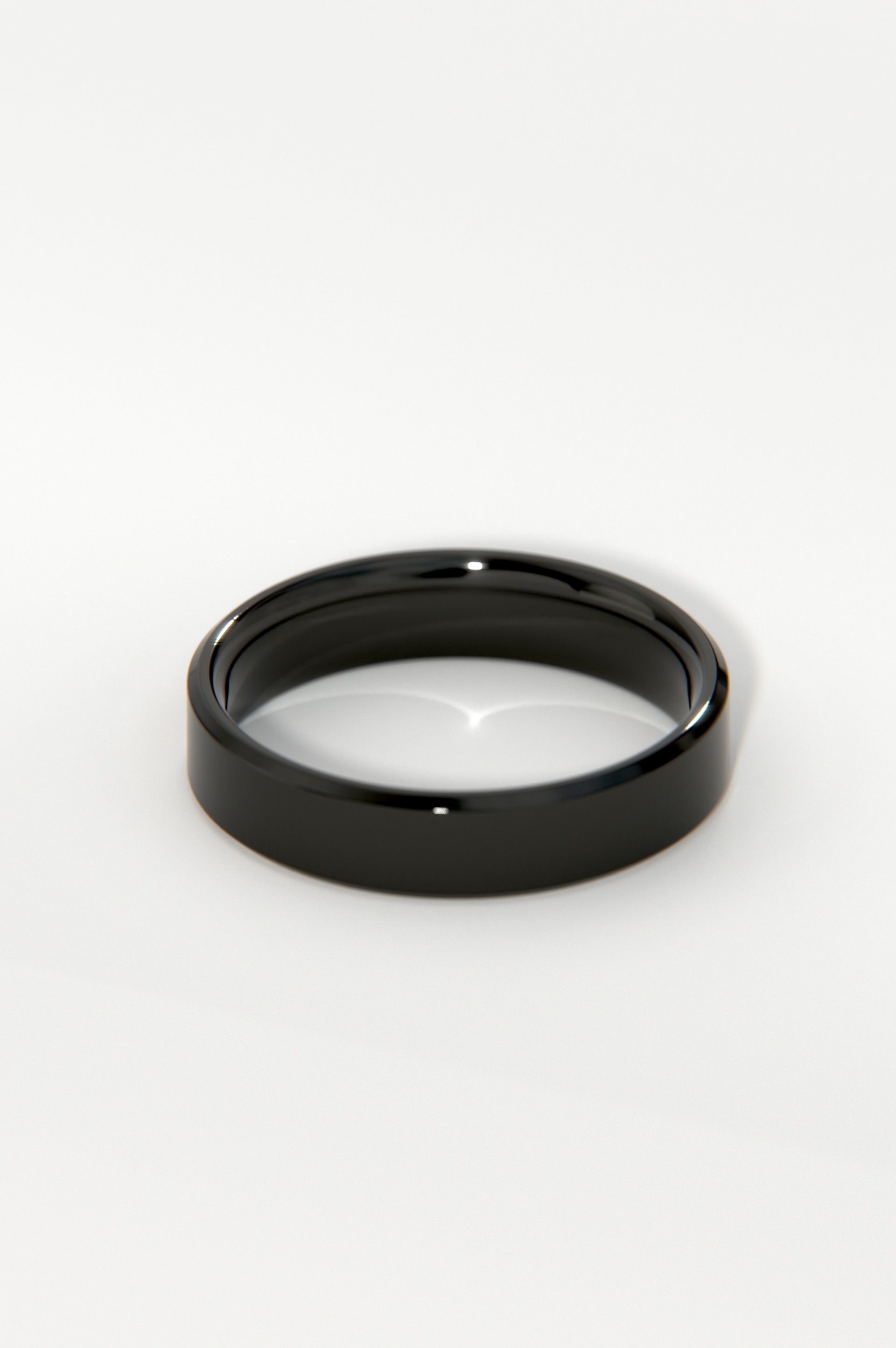 Narrow Collar - Polished Black