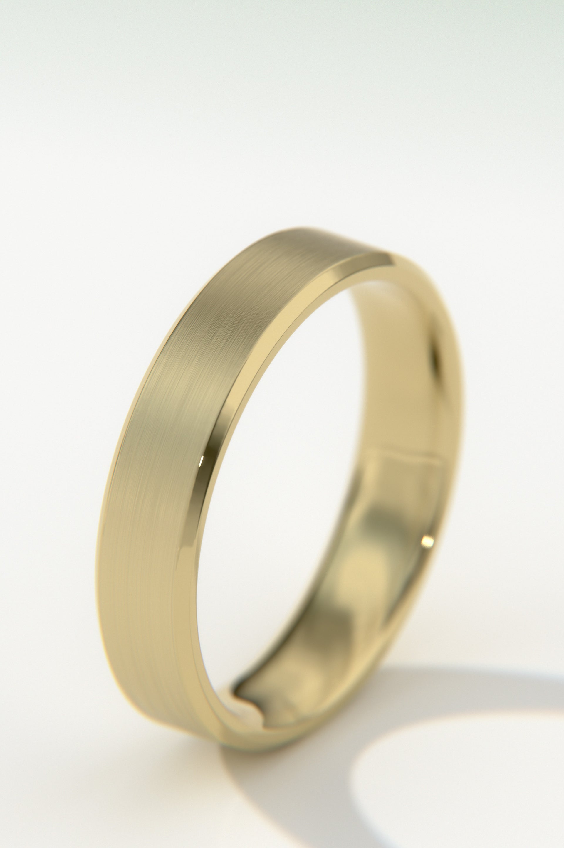 Narrow Collar - Brushed Yellow