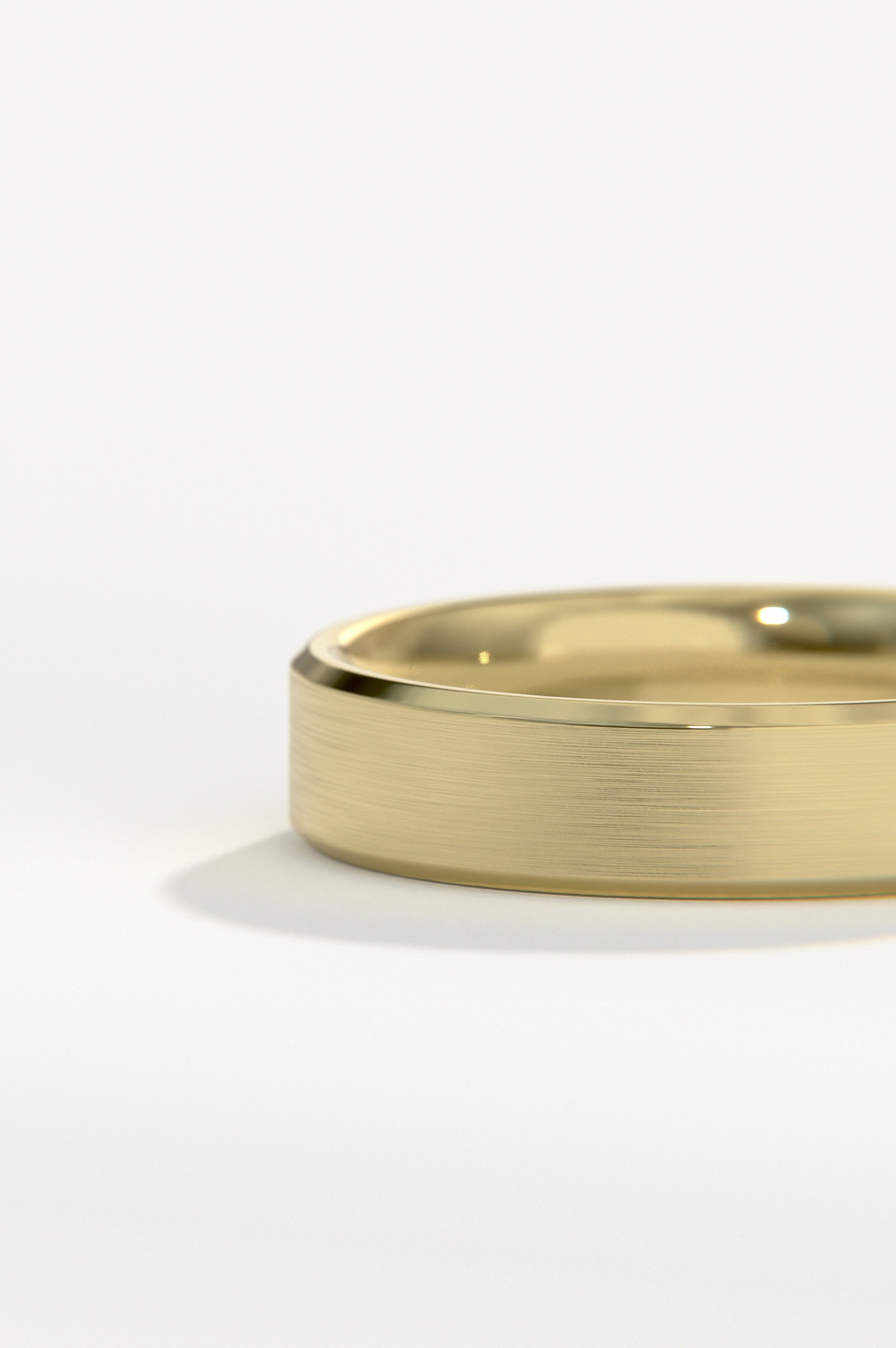 Narrow Collar - Brushed Yellow