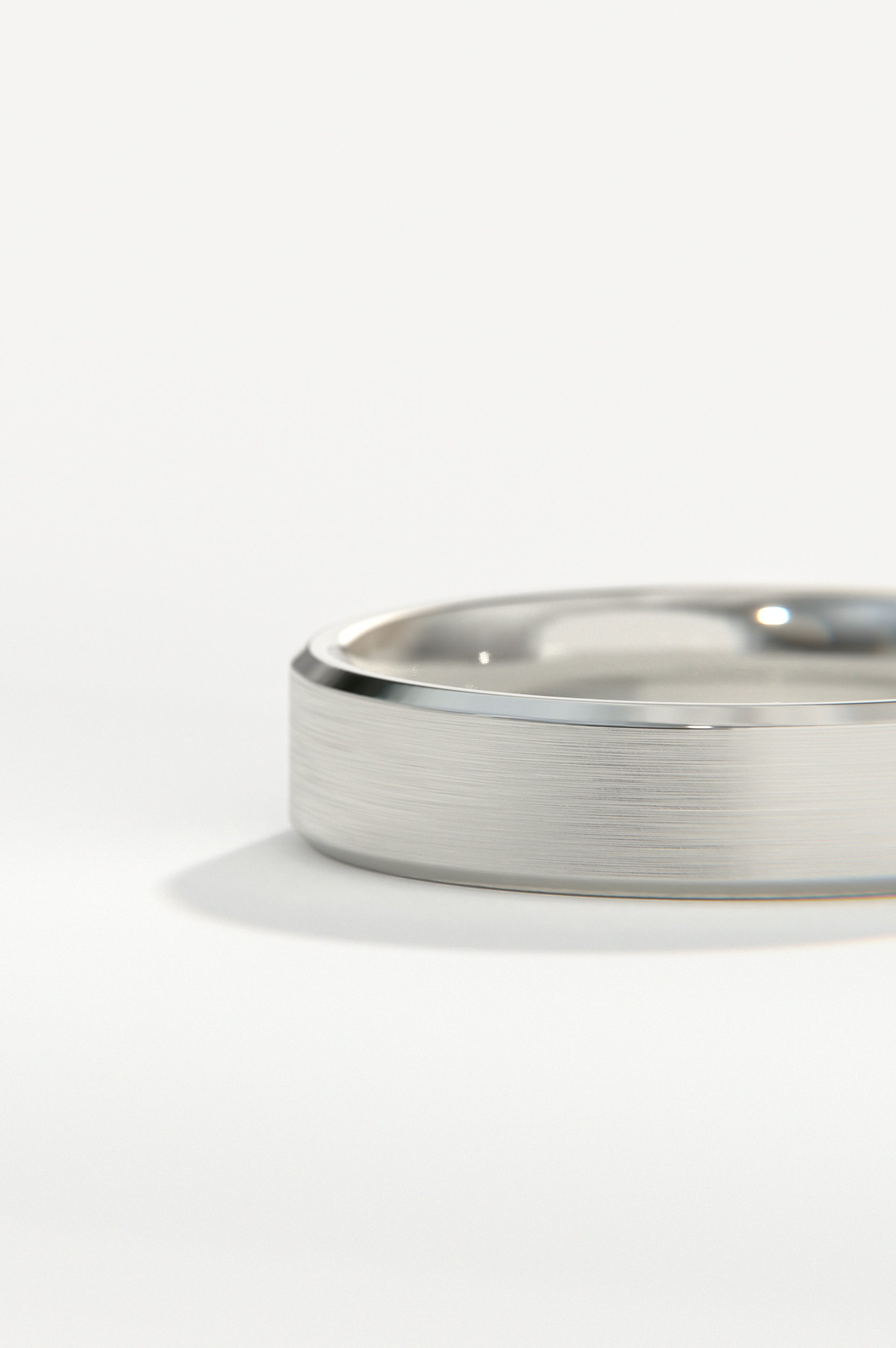 Narrow Collar - Brushed White