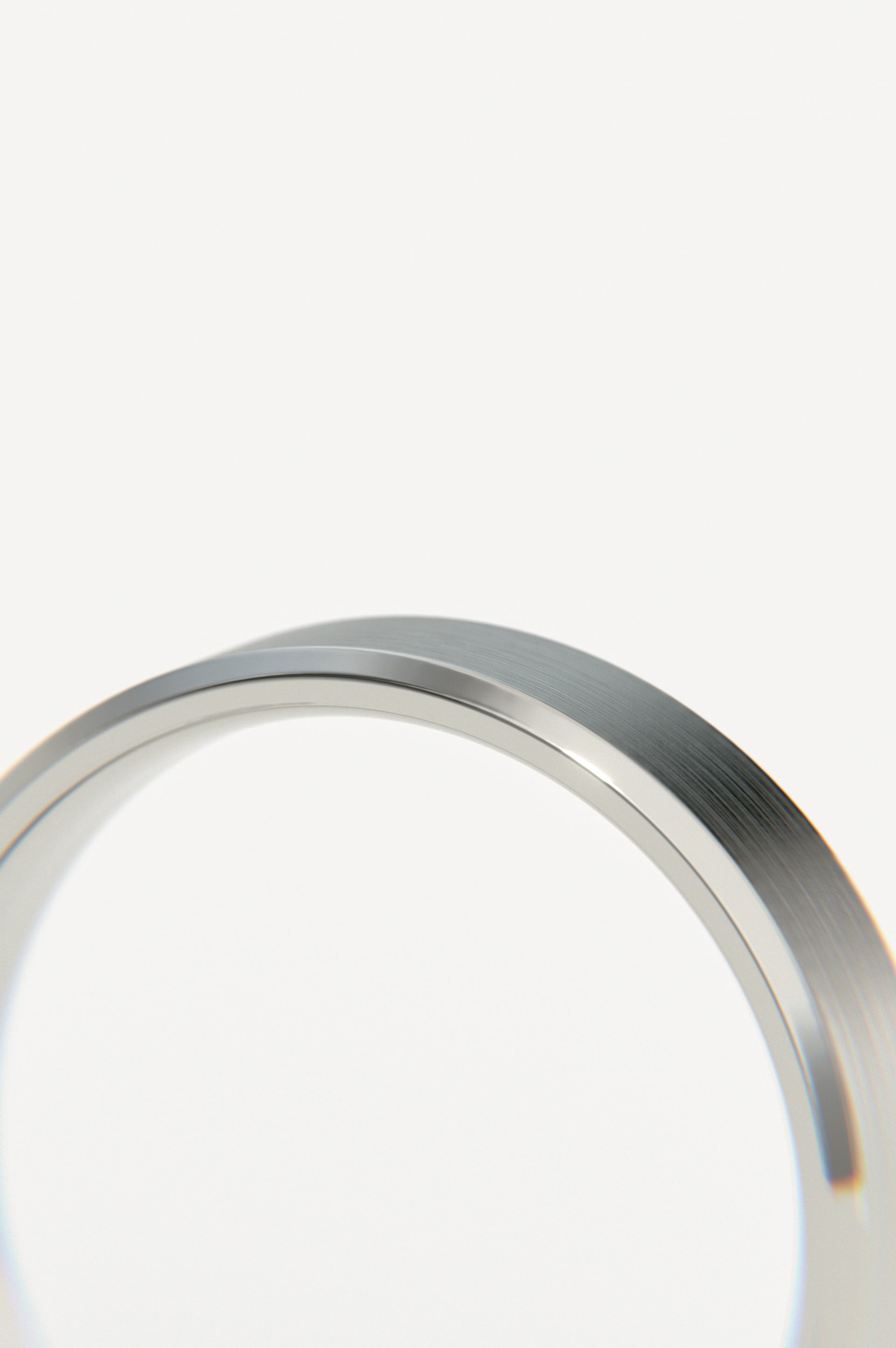 Narrow Collar - Brushed White