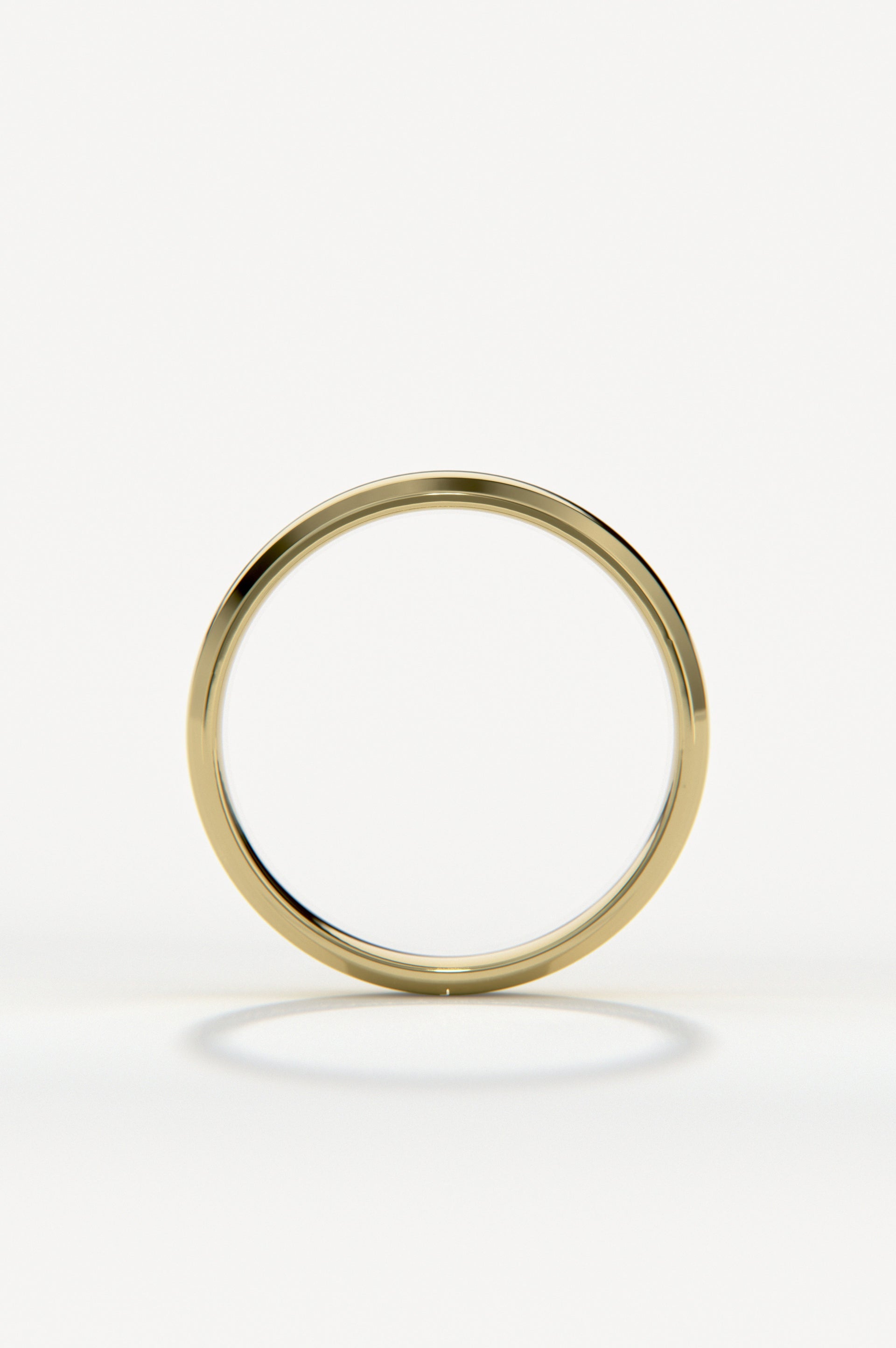 Wide Collar - Polished Yellow