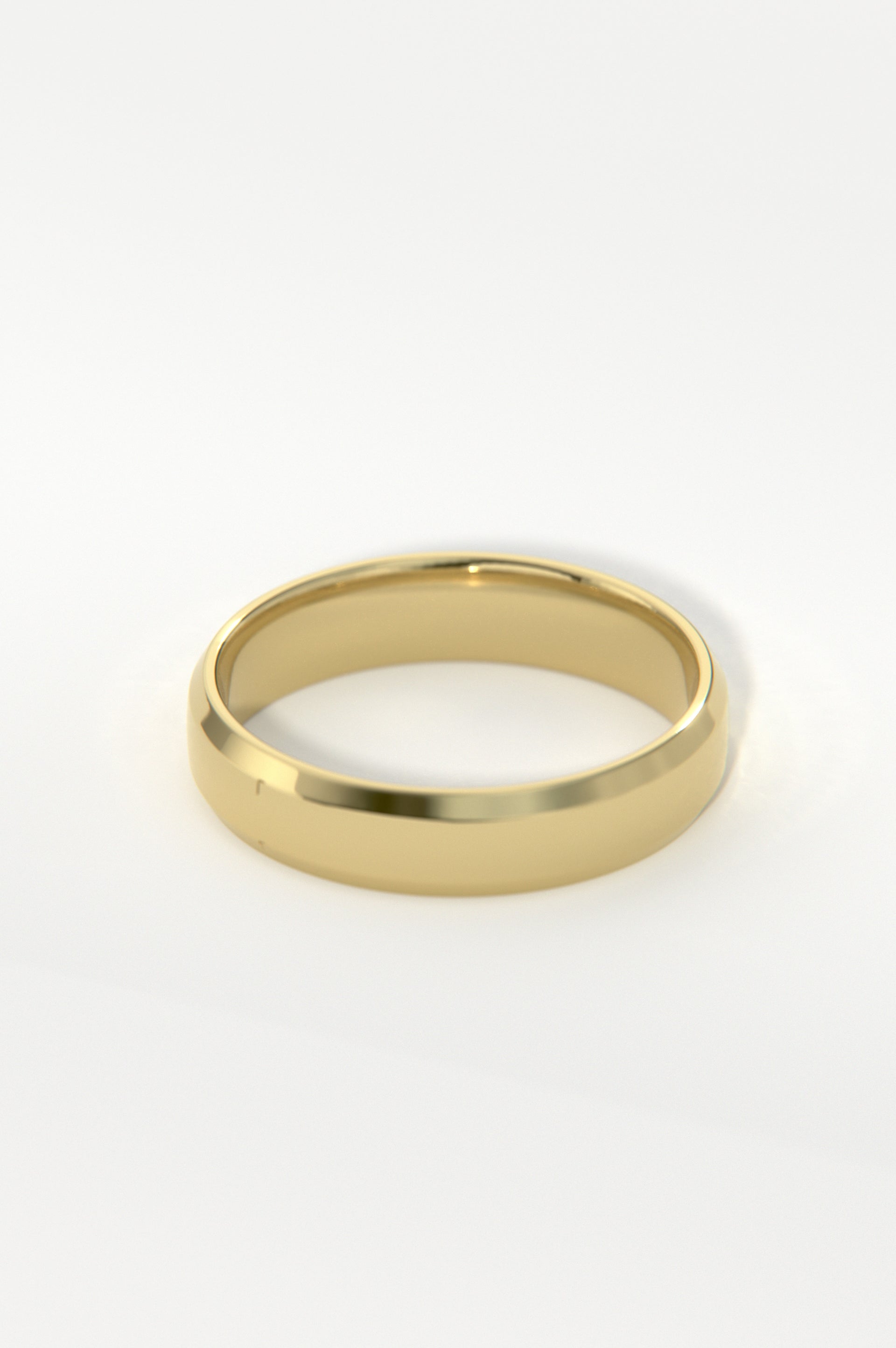 Wide Collar - Polished Yellow