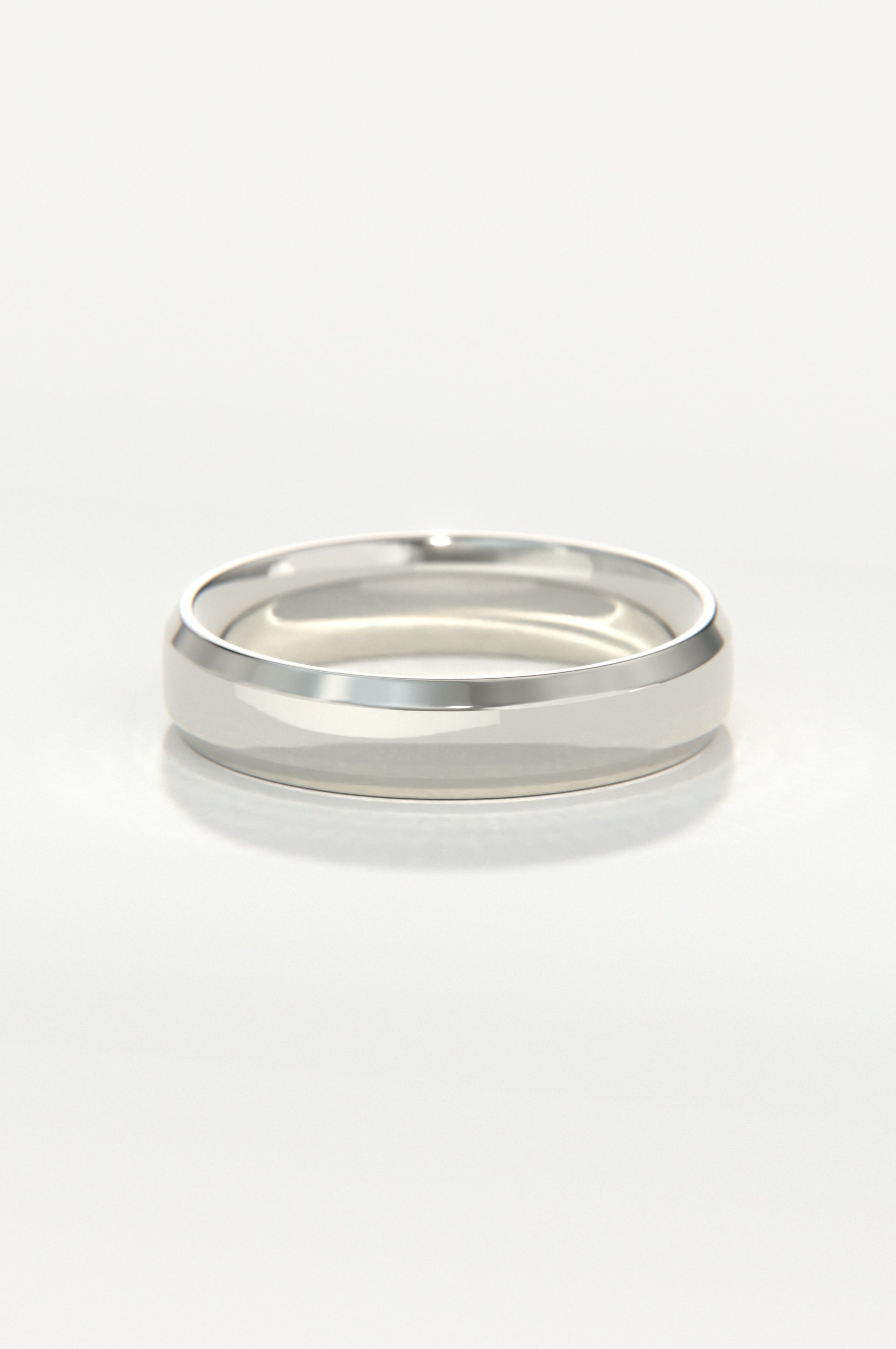 Wide Collar - Polished White