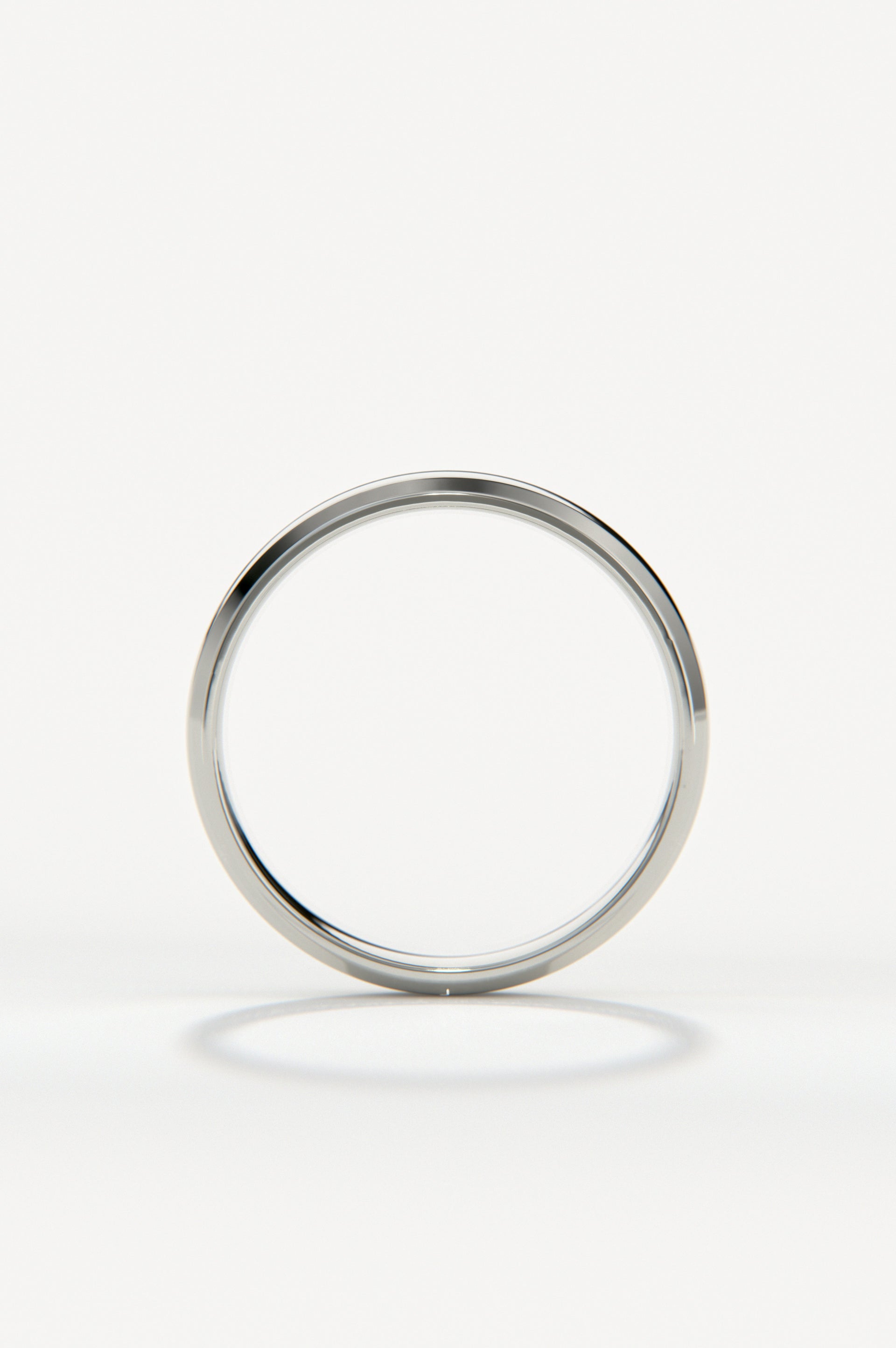 Wide Collar - Polished White