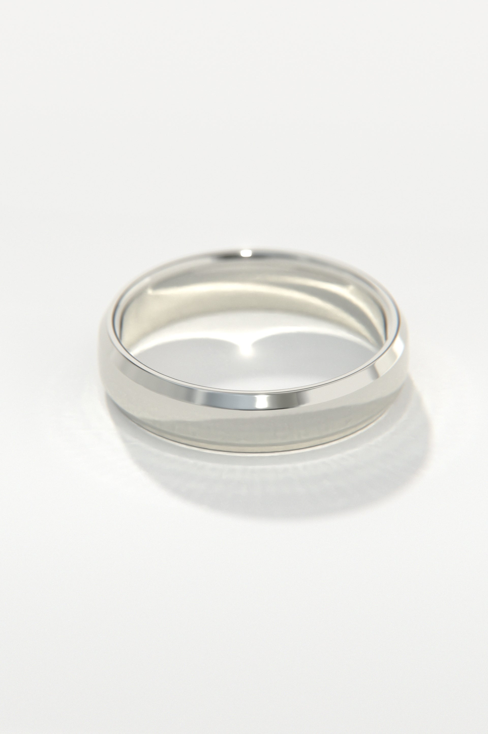Wide Collar - Polished White