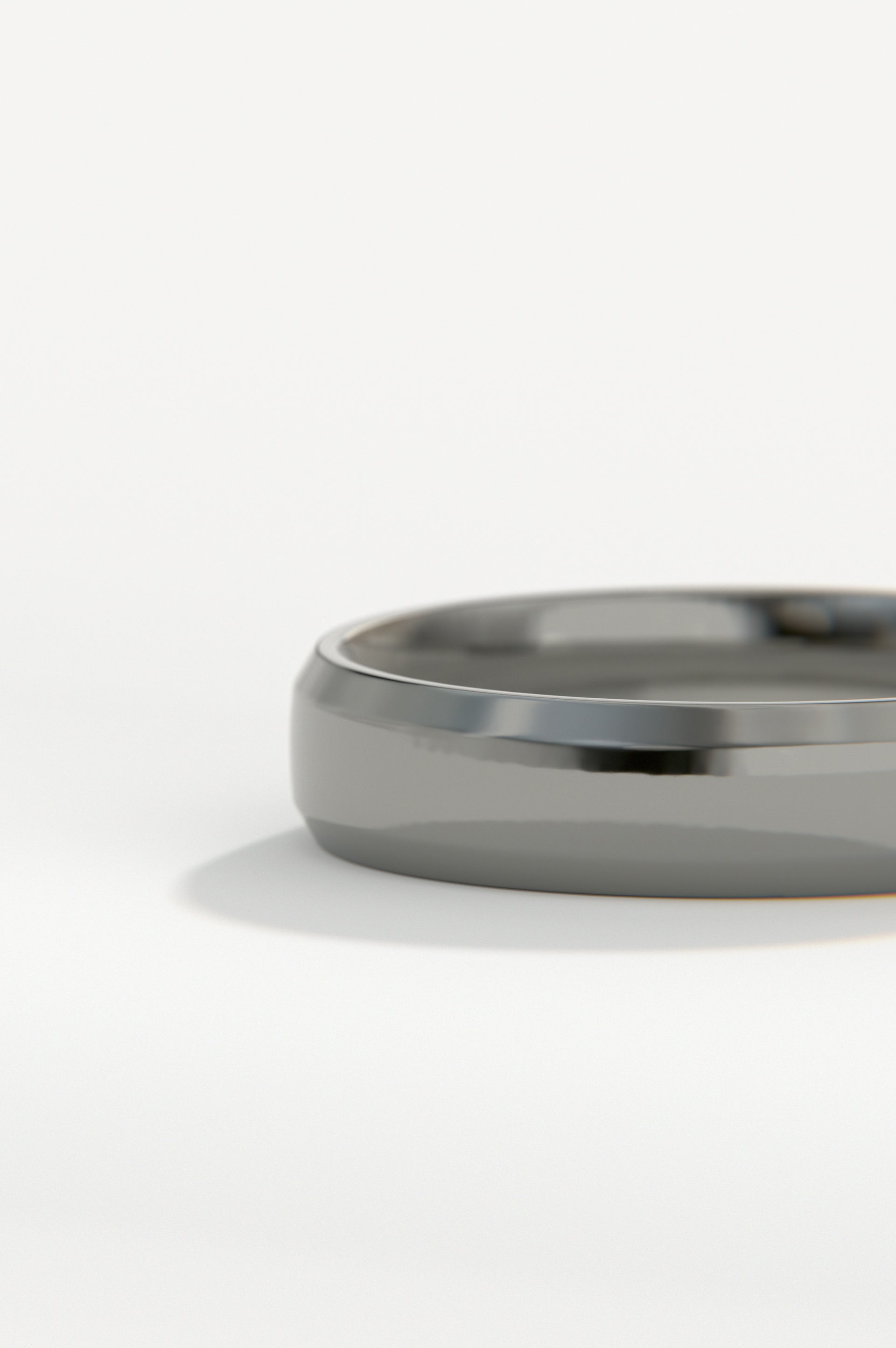 Wide Collar - Polished Grey