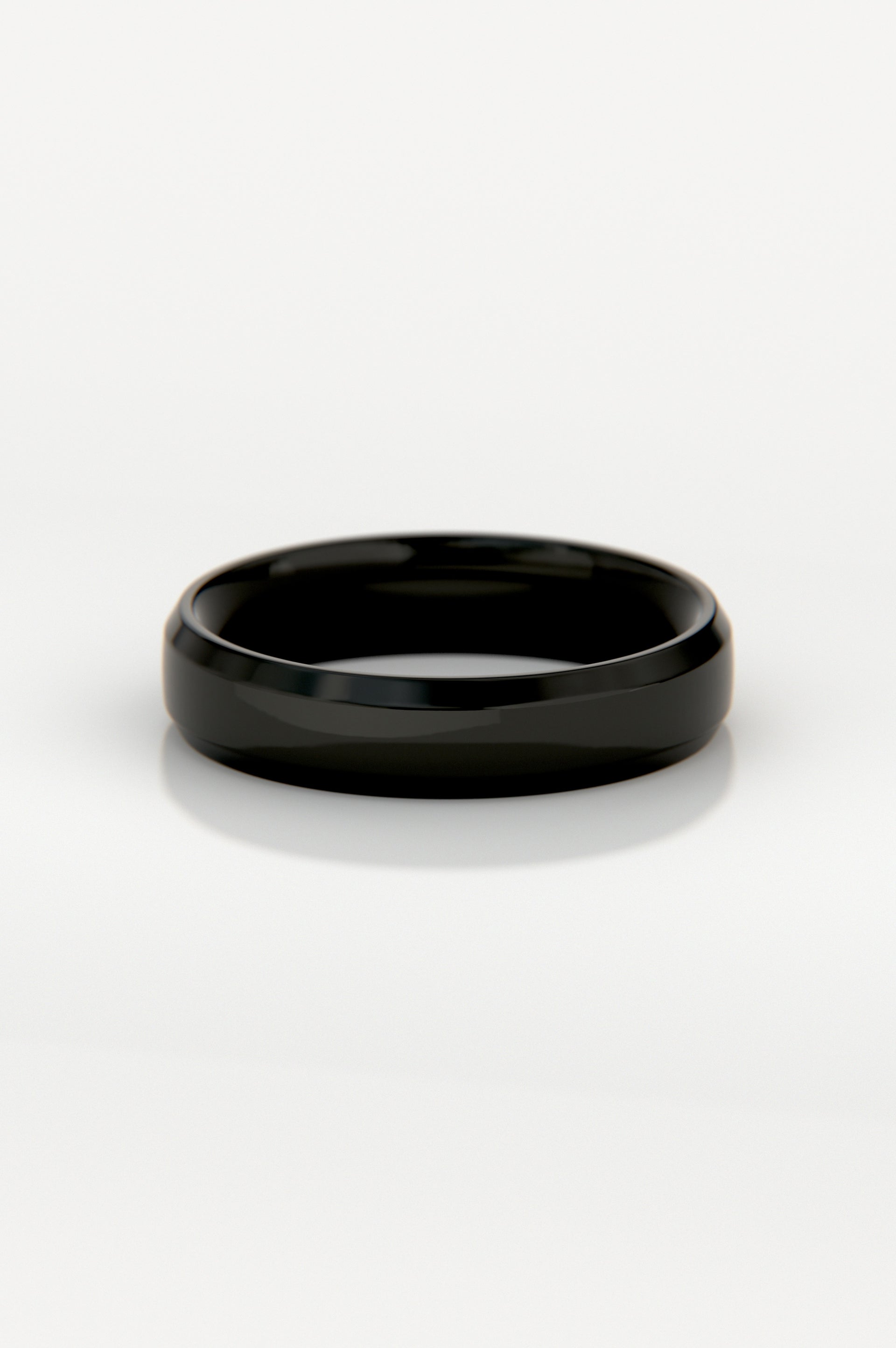 Wide Collar - Polished Black