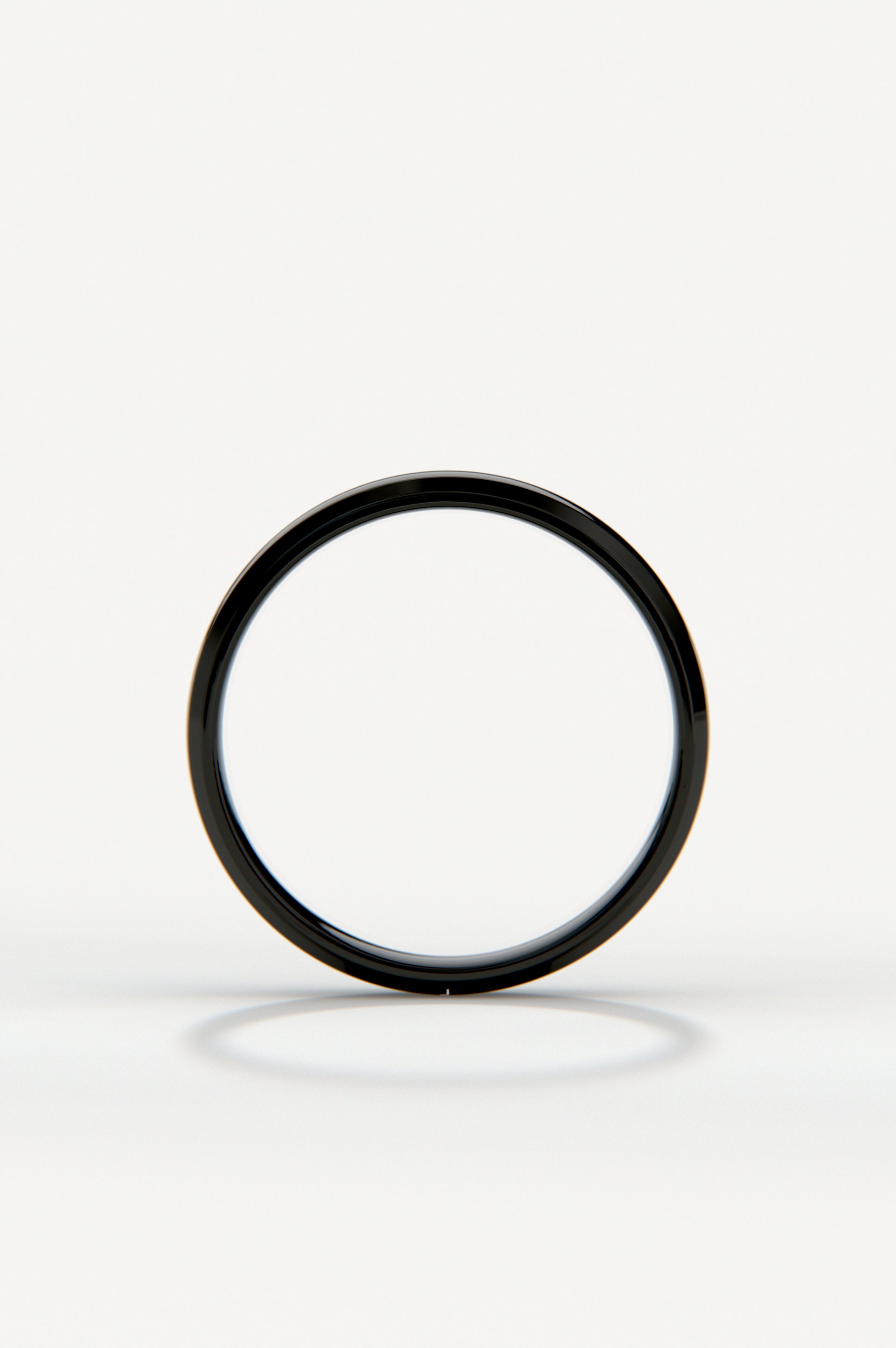Wide Collar - Polished Black