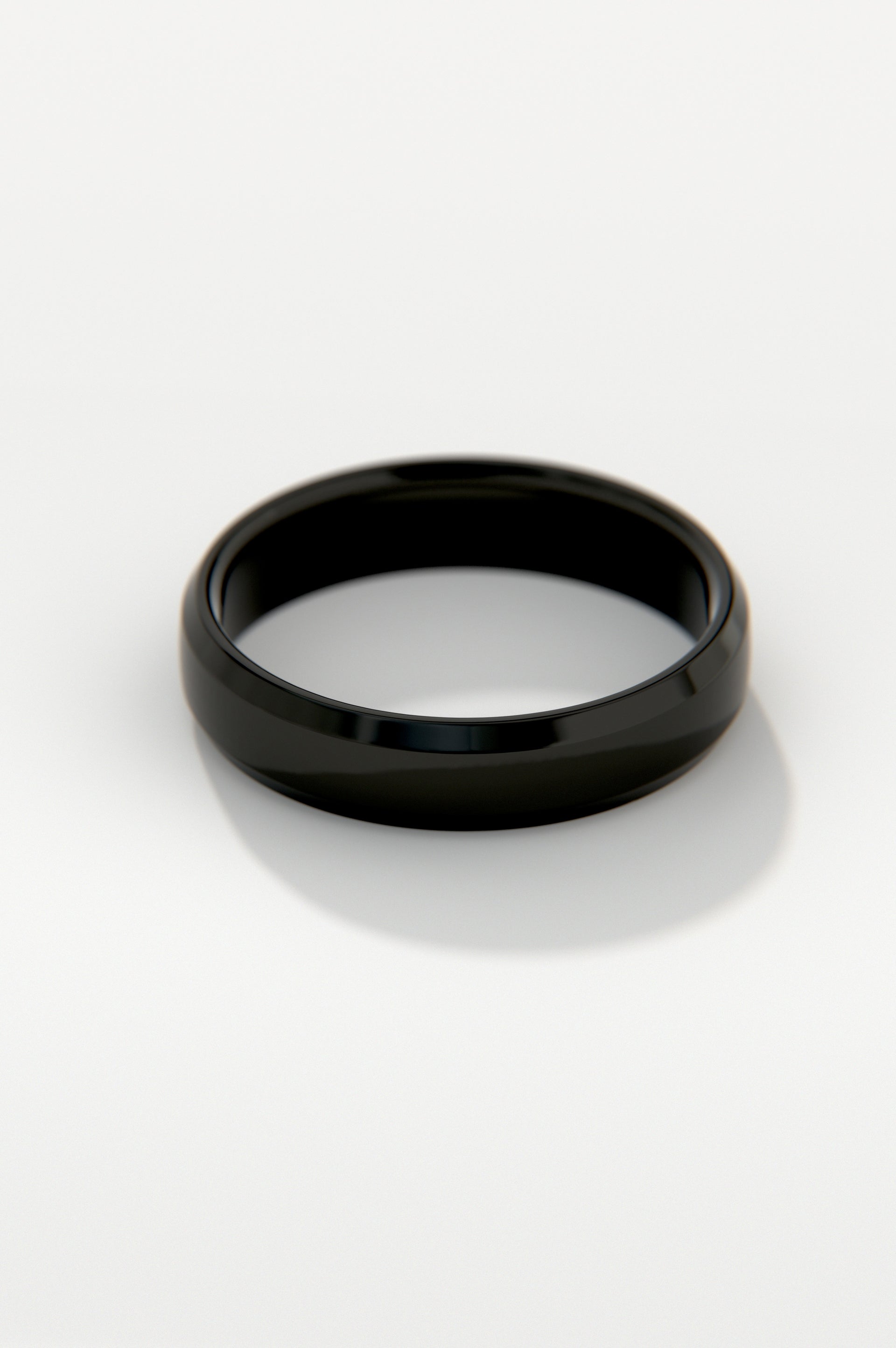 Wide Collar - Polished Black