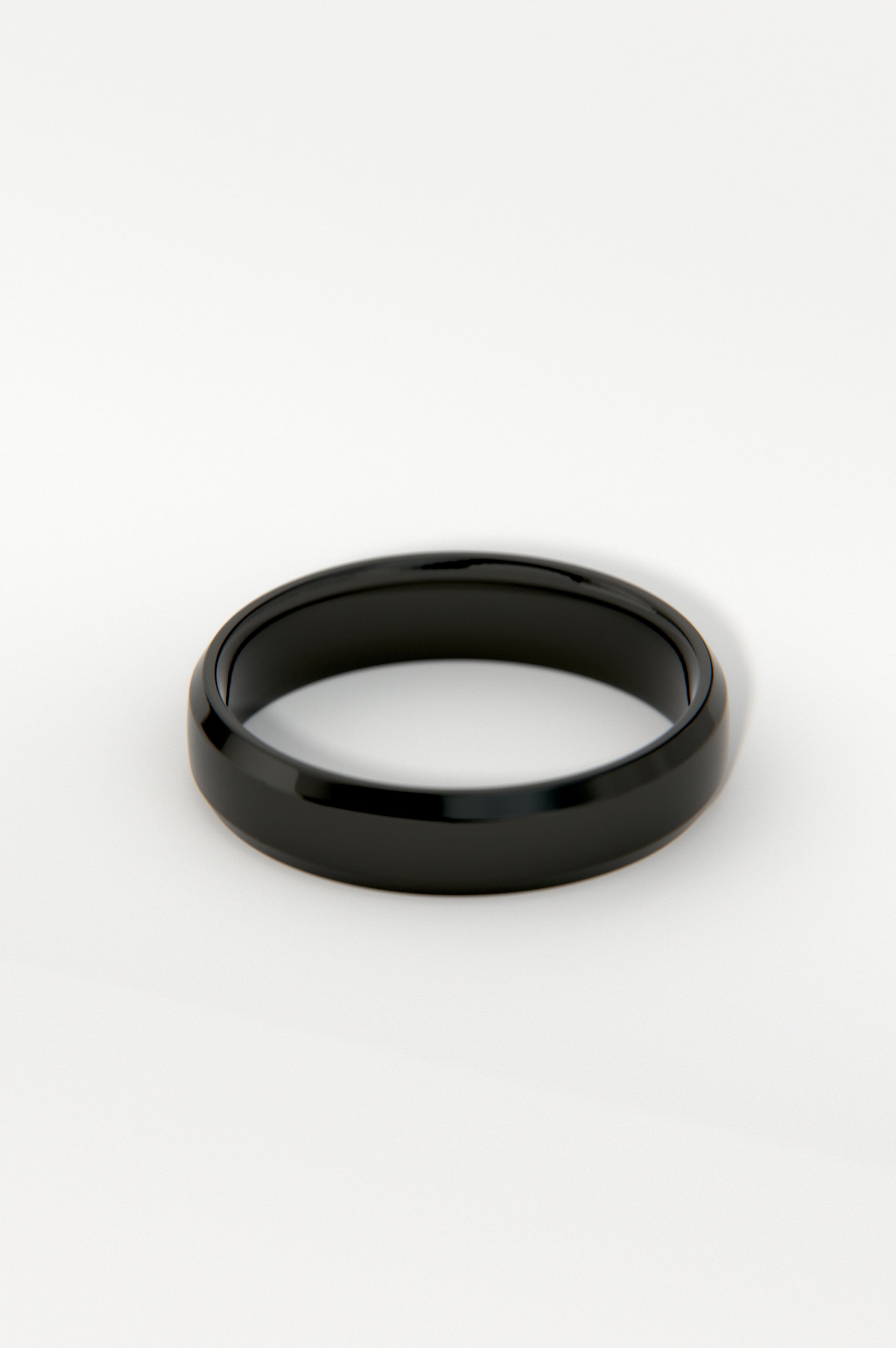 Wide Collar - Polished Black